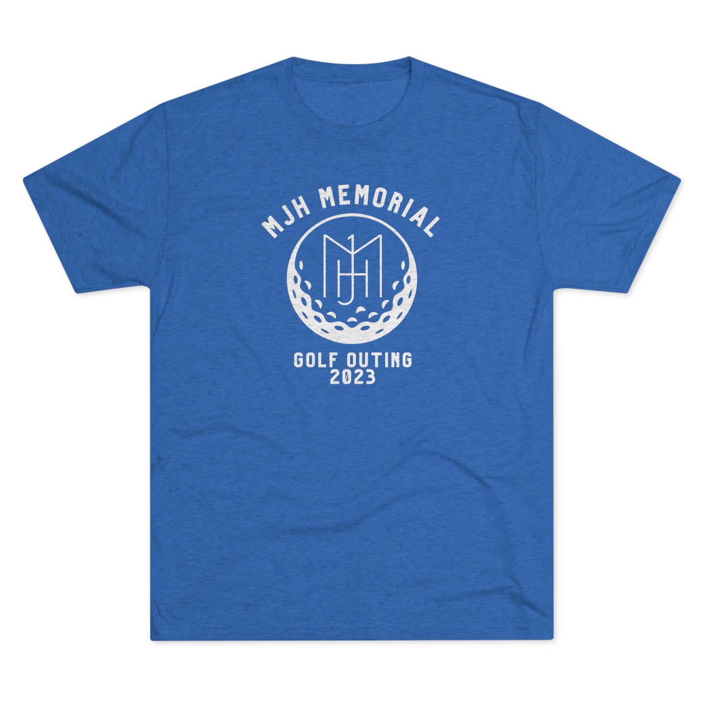 MJH Golf Logo Unisex Tri-blend T-shirt