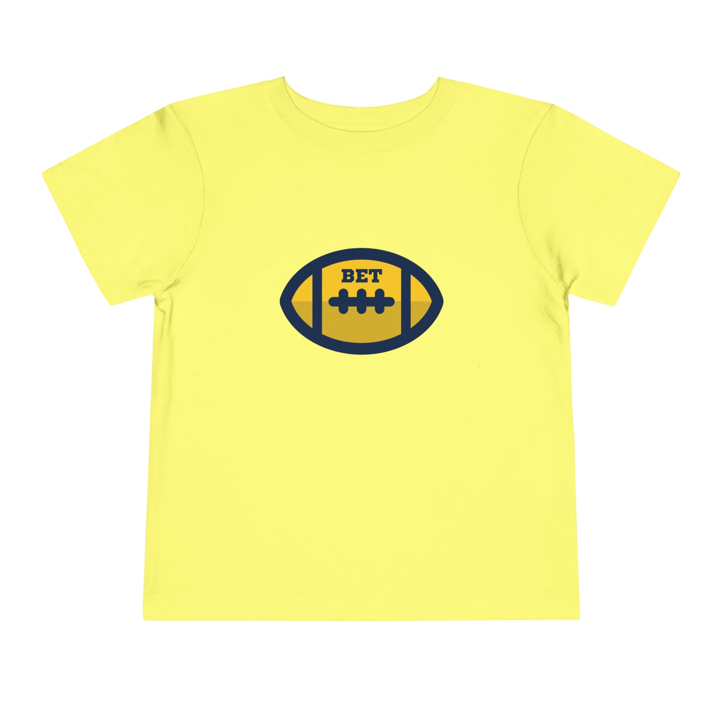 Bet - Cute Football Toddler T-shirt