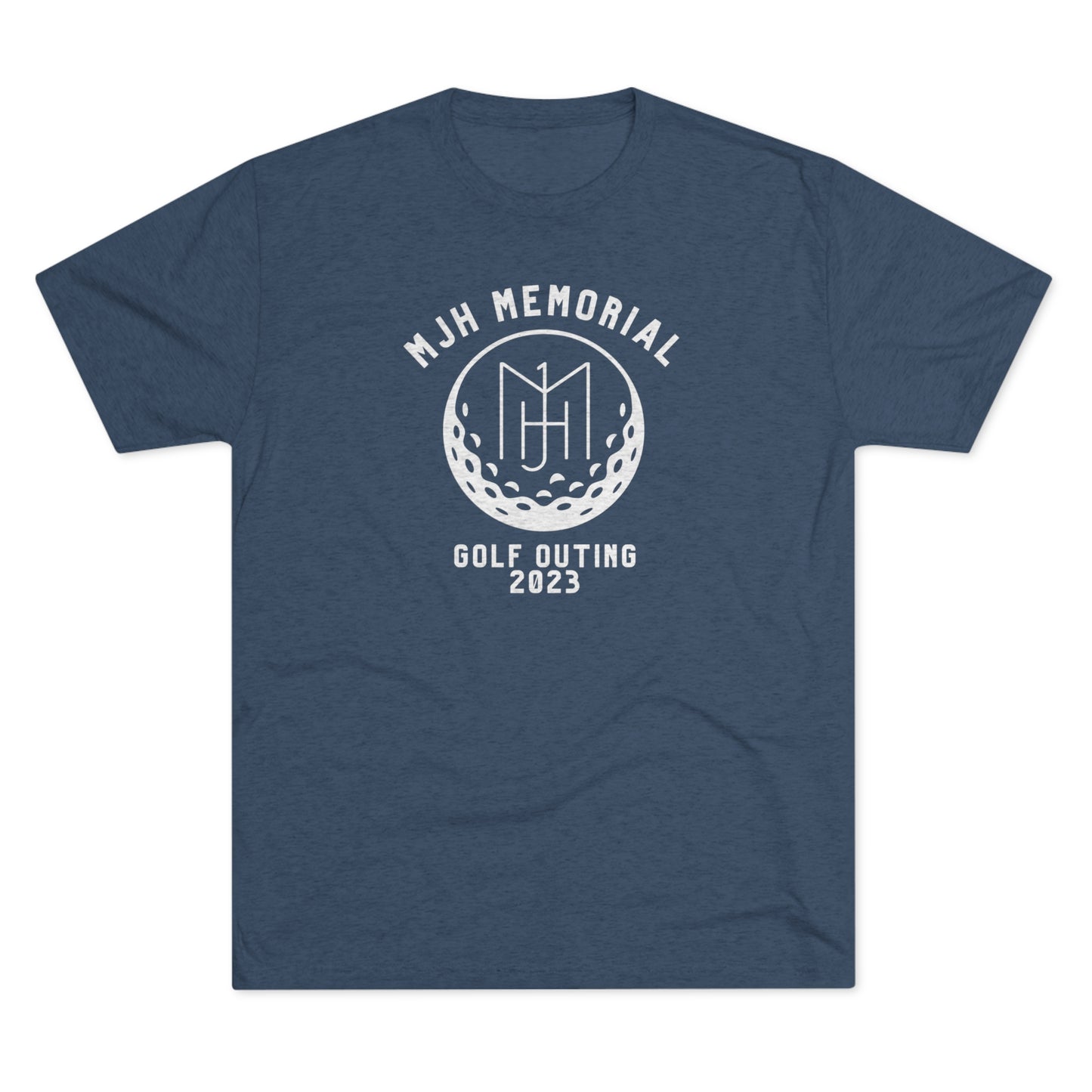 MJH Golf Logo Unisex Tri-blend T-shirt