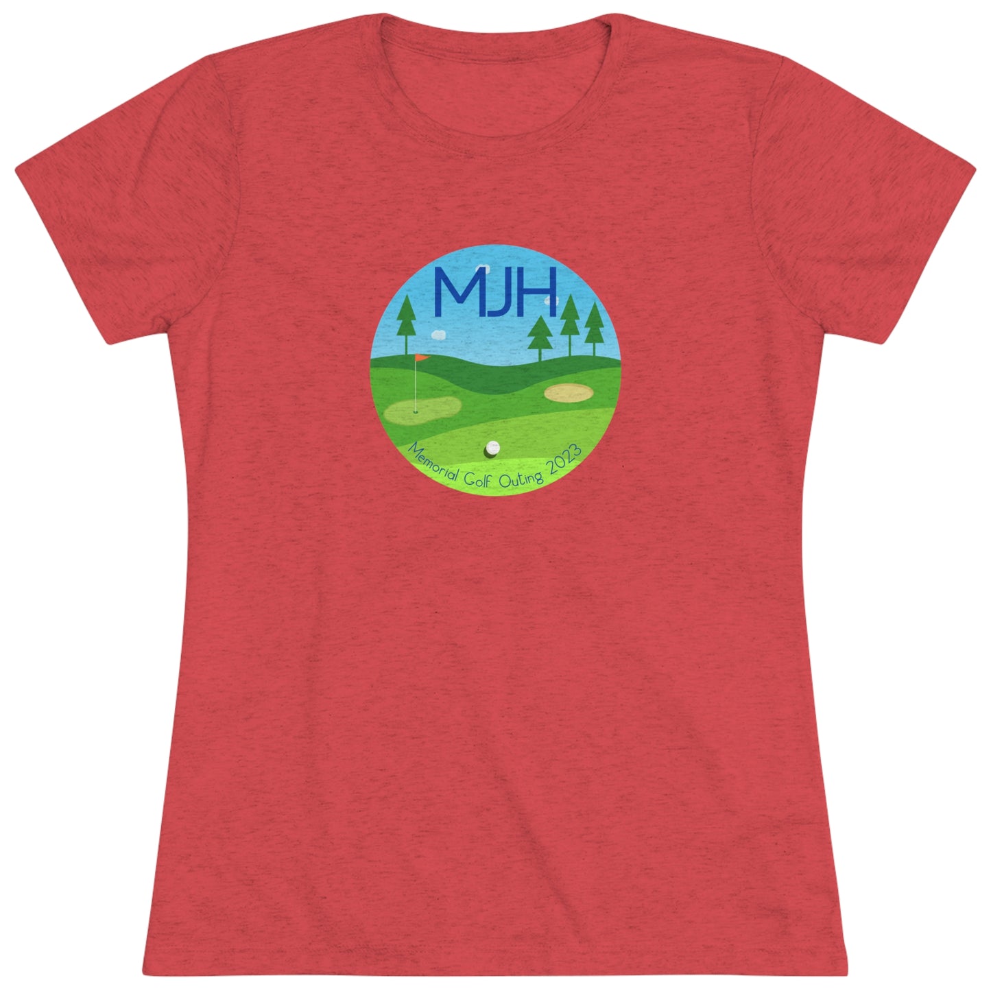 MJH Golf Course Women's Tri-blend T-shirt