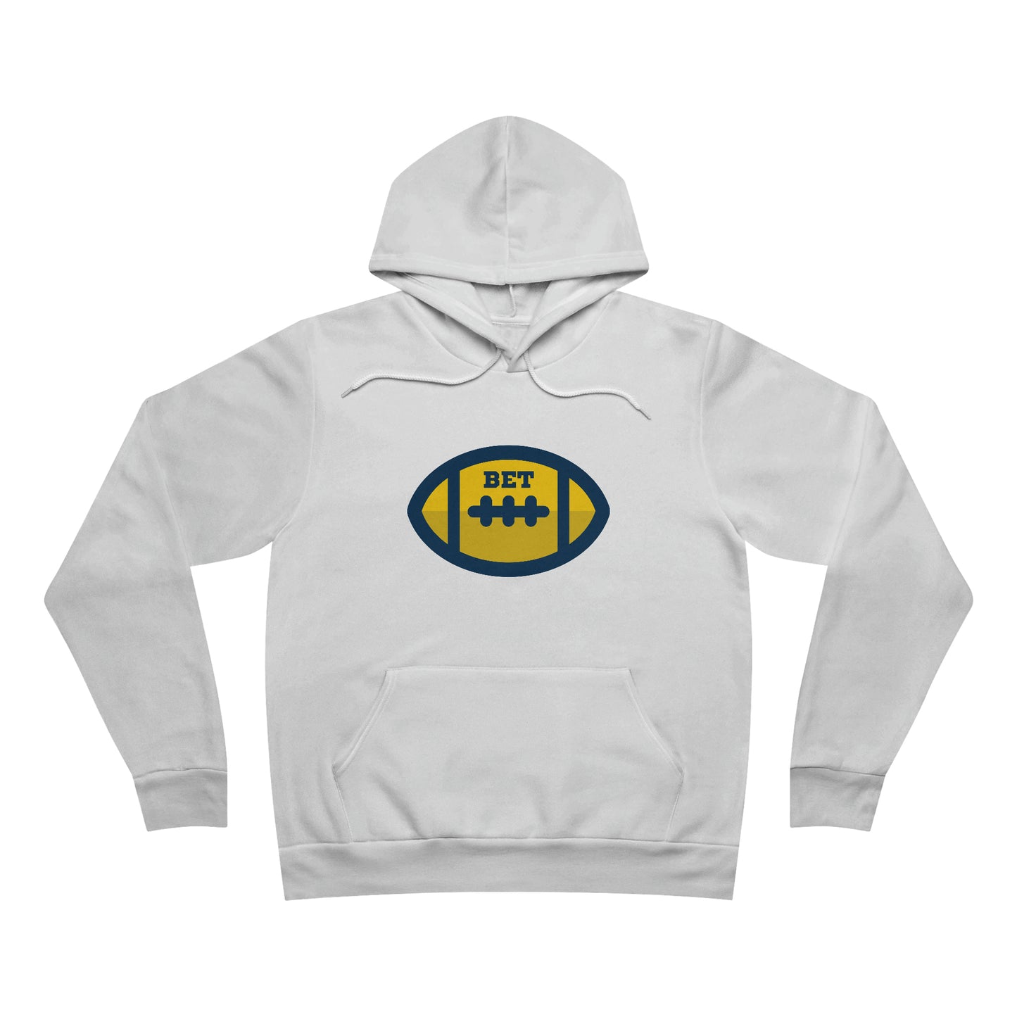 Bet - Cute Football Unisex Adult Sponge Fleece Pullover Hoodie