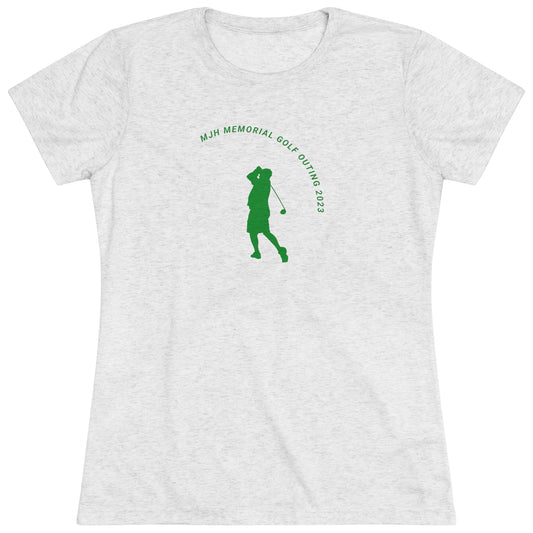 MJH Classic Backswing Women's Tri-blend T-shirt