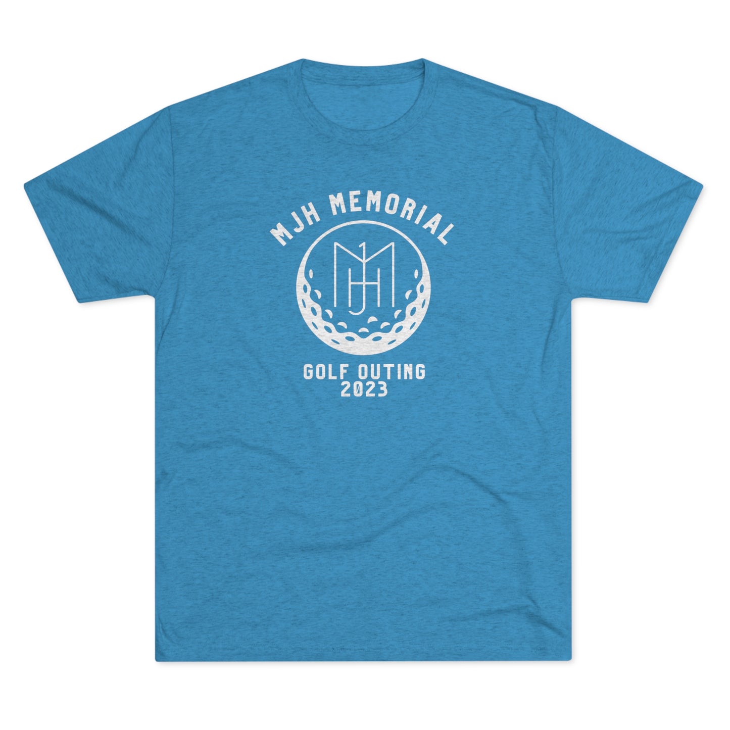 MJH Golf Logo Unisex Tri-blend T-shirt