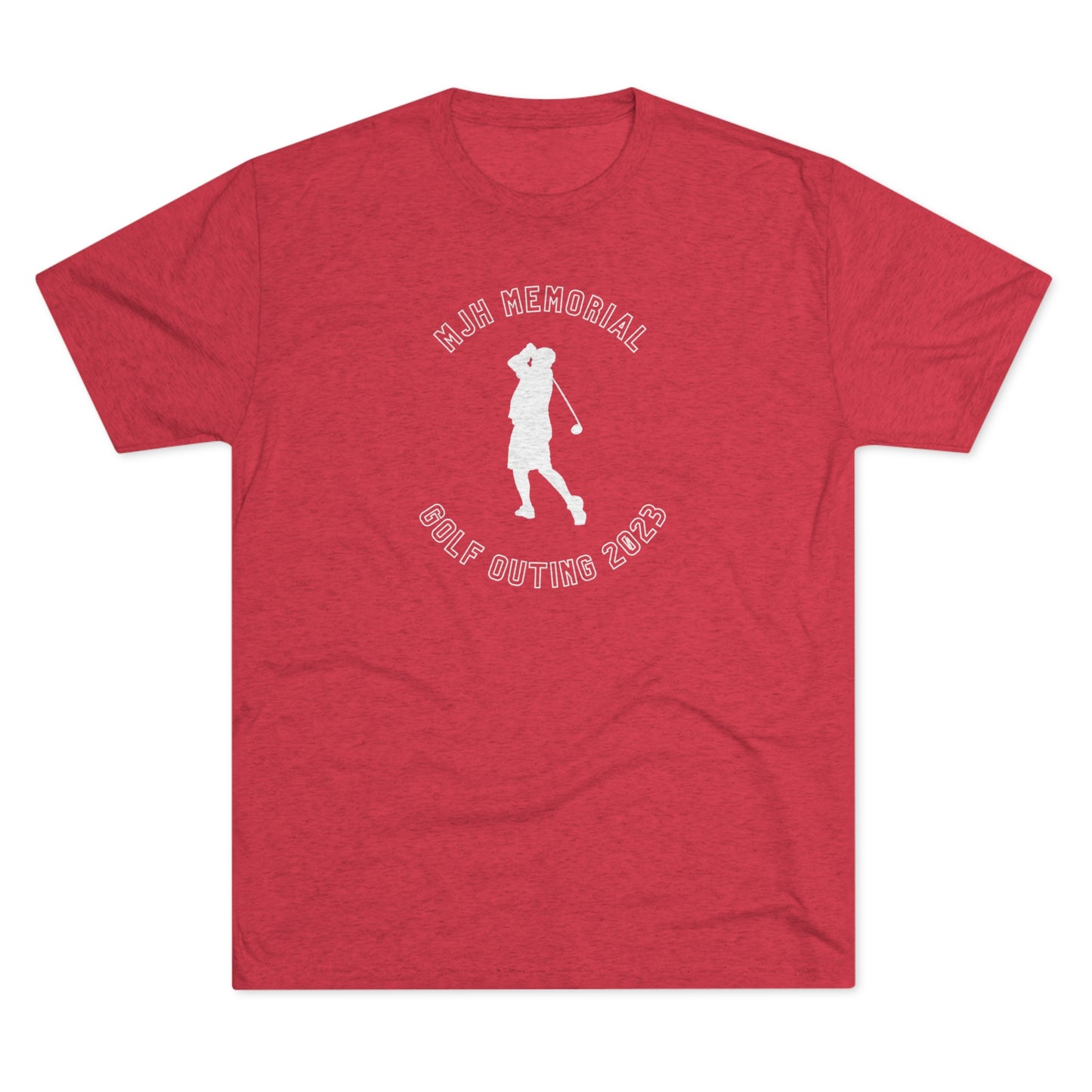 MJH Classic Backswing Hollow Unisex Tri-blend T-shirt