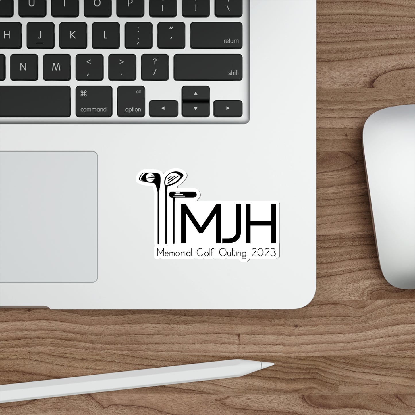 MJH Golf Clubs Die-Cut Stickers