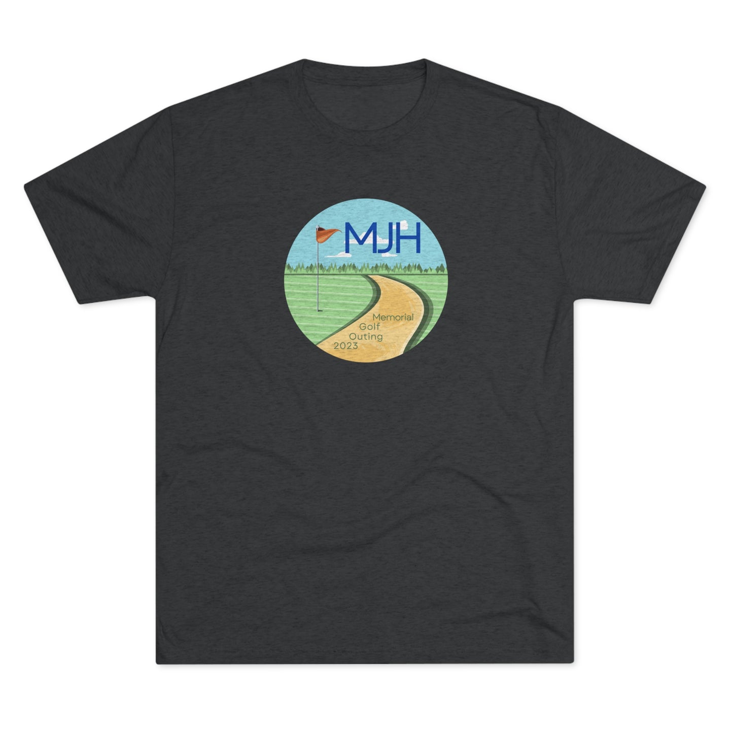 MJH Cart Path Unisex Tri-blend T-shirt