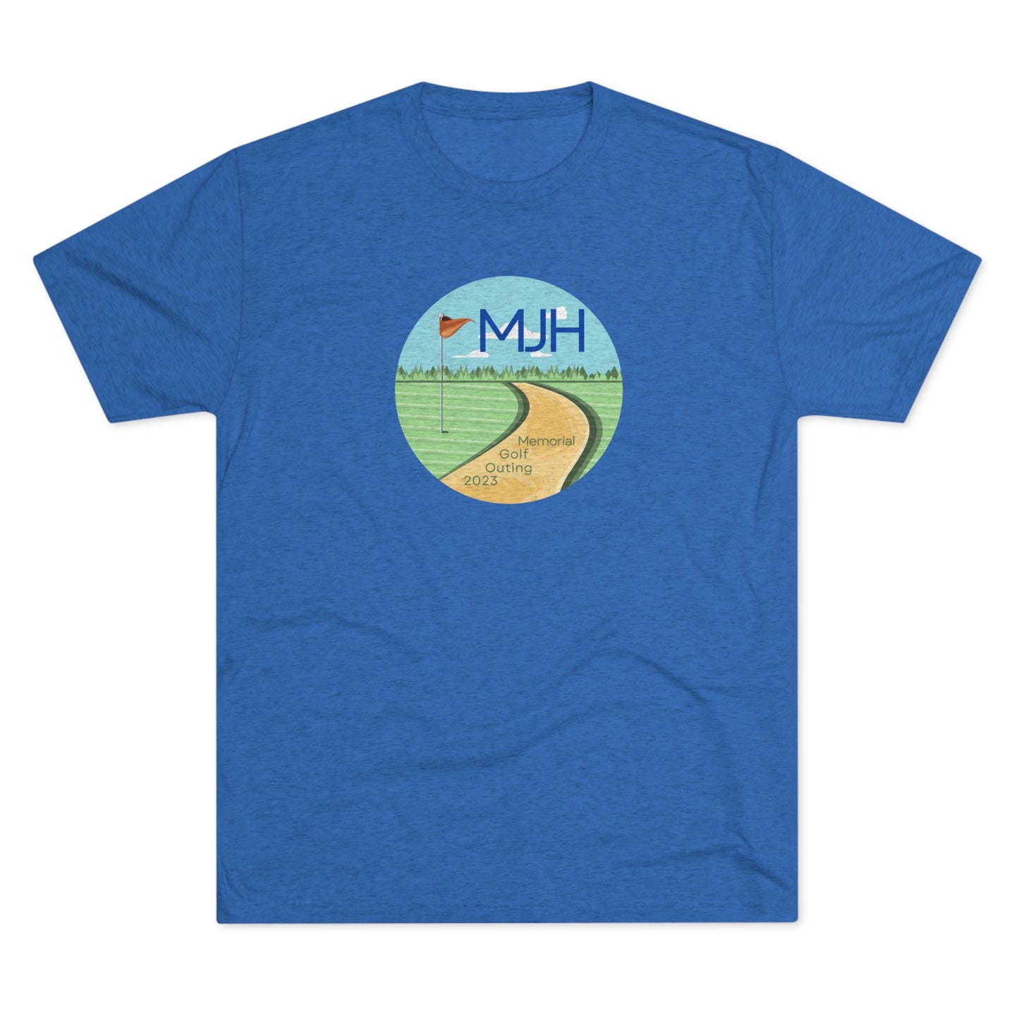 MJH Cart Path Unisex Tri-blend T-shirt