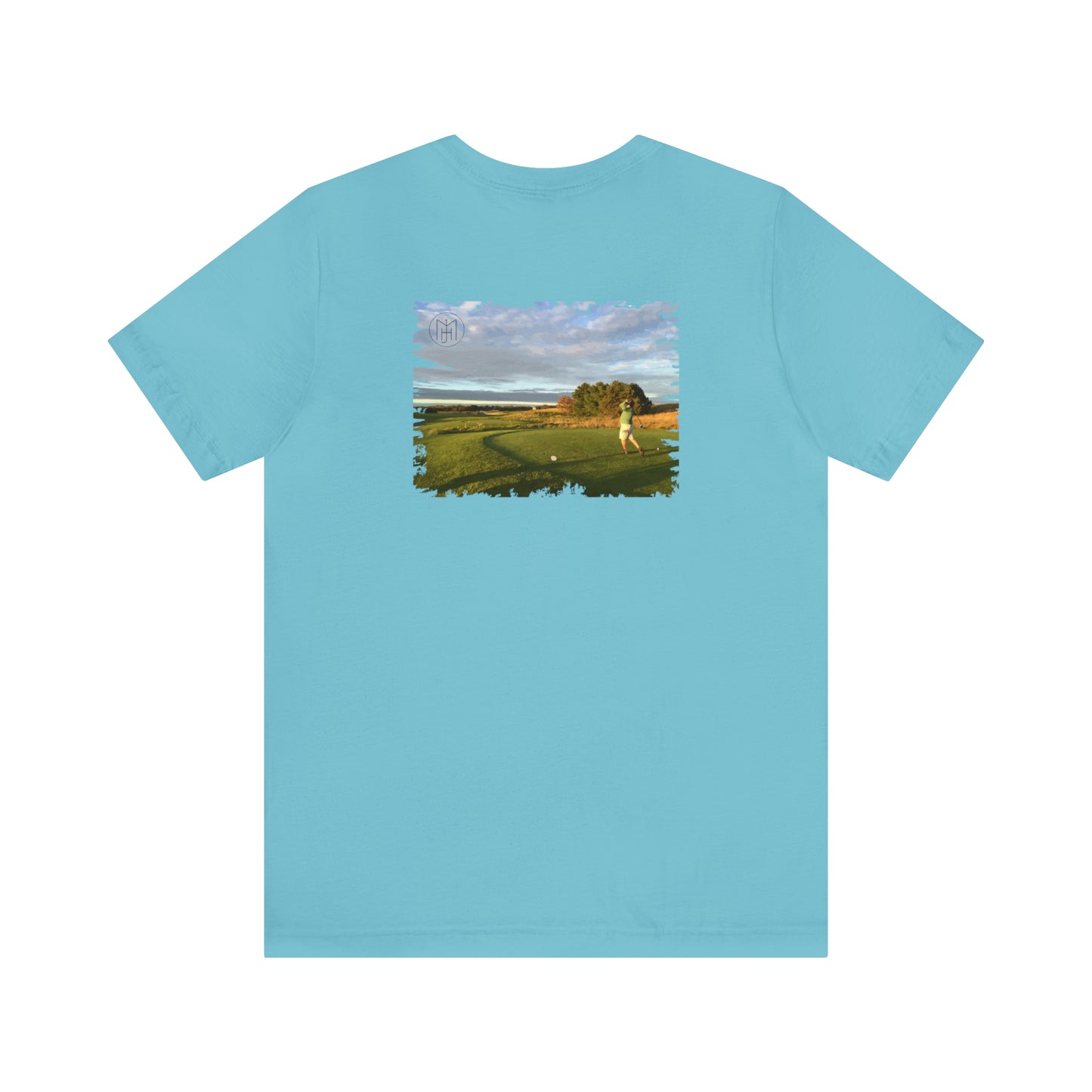 MJH Logo (Front) Backswing (Back) Unisex T-shirt
