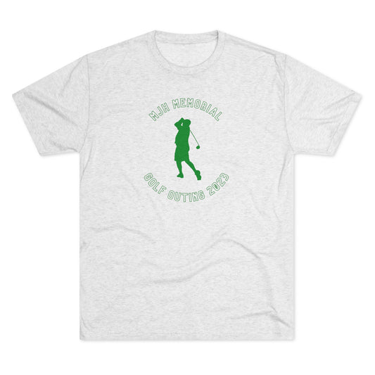 MJH Classic Backswing Hollow Unisex Tri-blend T-shirt
