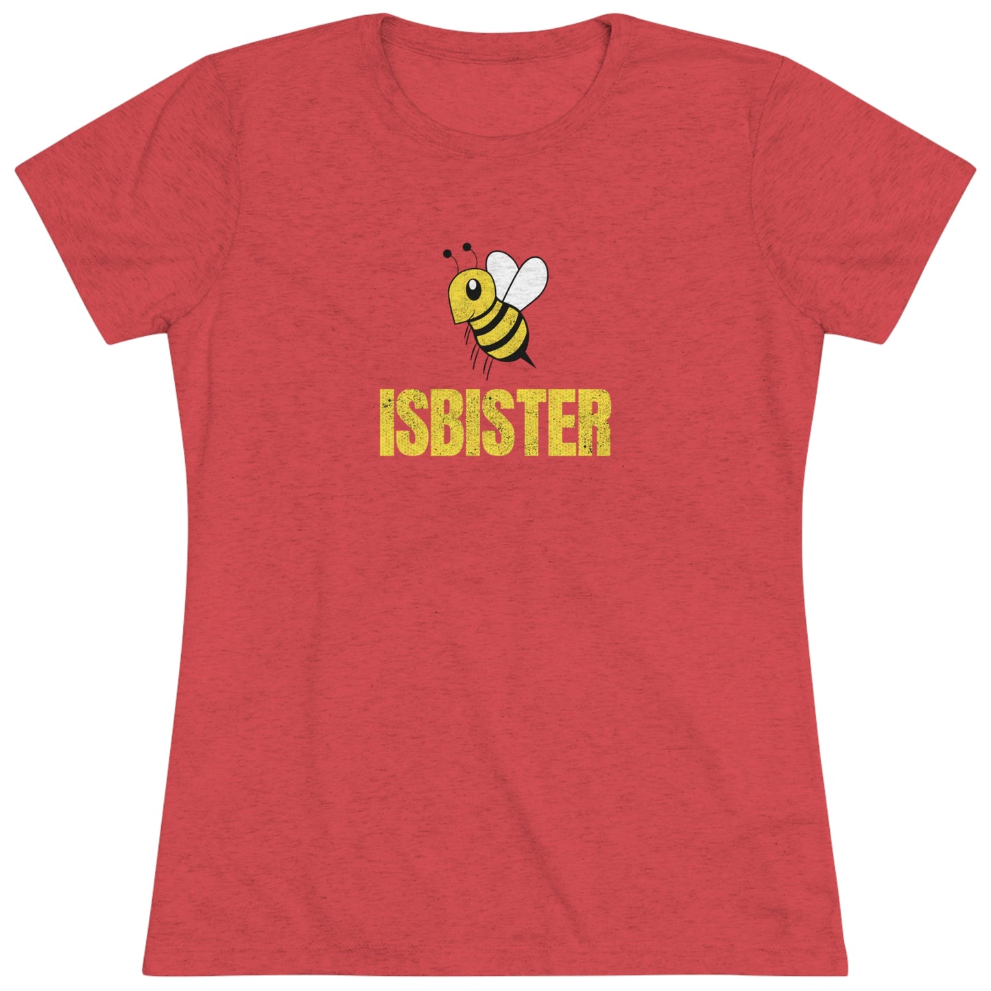 Isbister Honeycomb Bee Adult Women's Tri-blend T-shirt