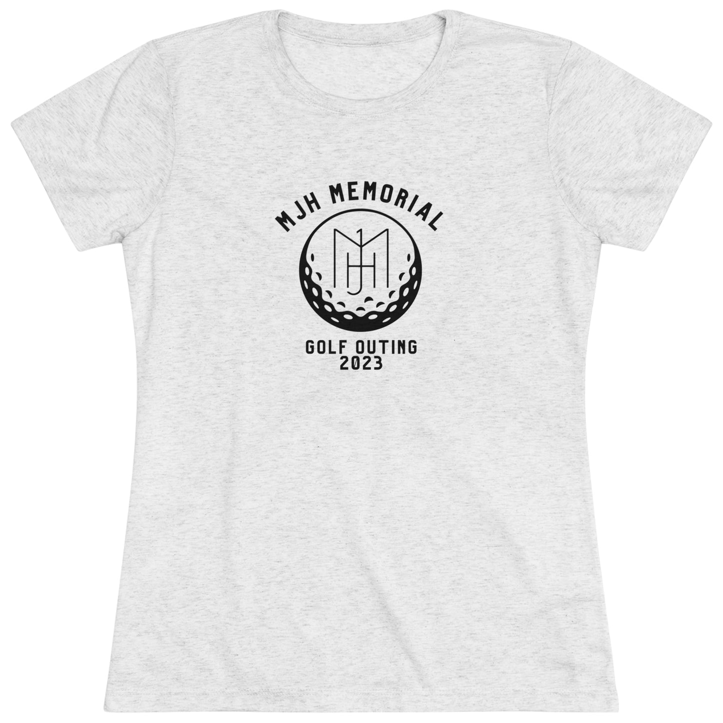 MJH Golf Logo Women's Tri-blend T-shirt