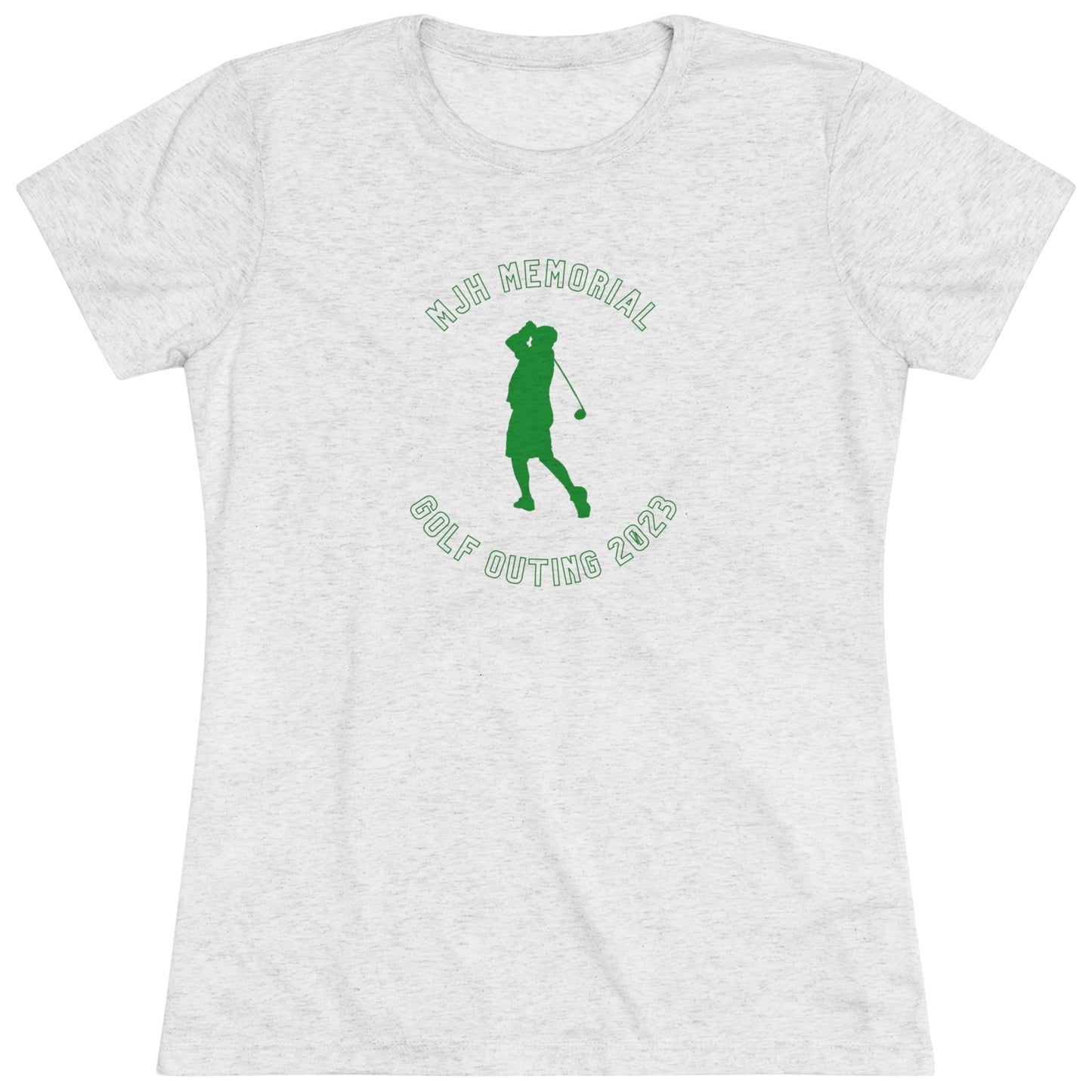 MJH Classic Backswing Hollow Women's Tri-blend T-shirt