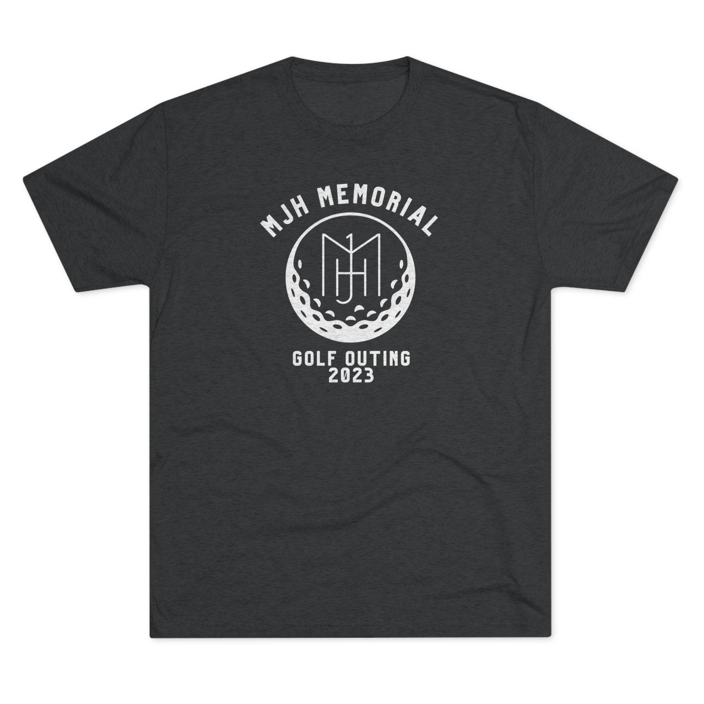 MJH Golf Logo Unisex Tri-blend T-shirt