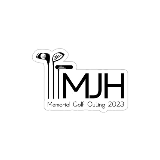 MJH Golf Clubs Die-Cut Stickers