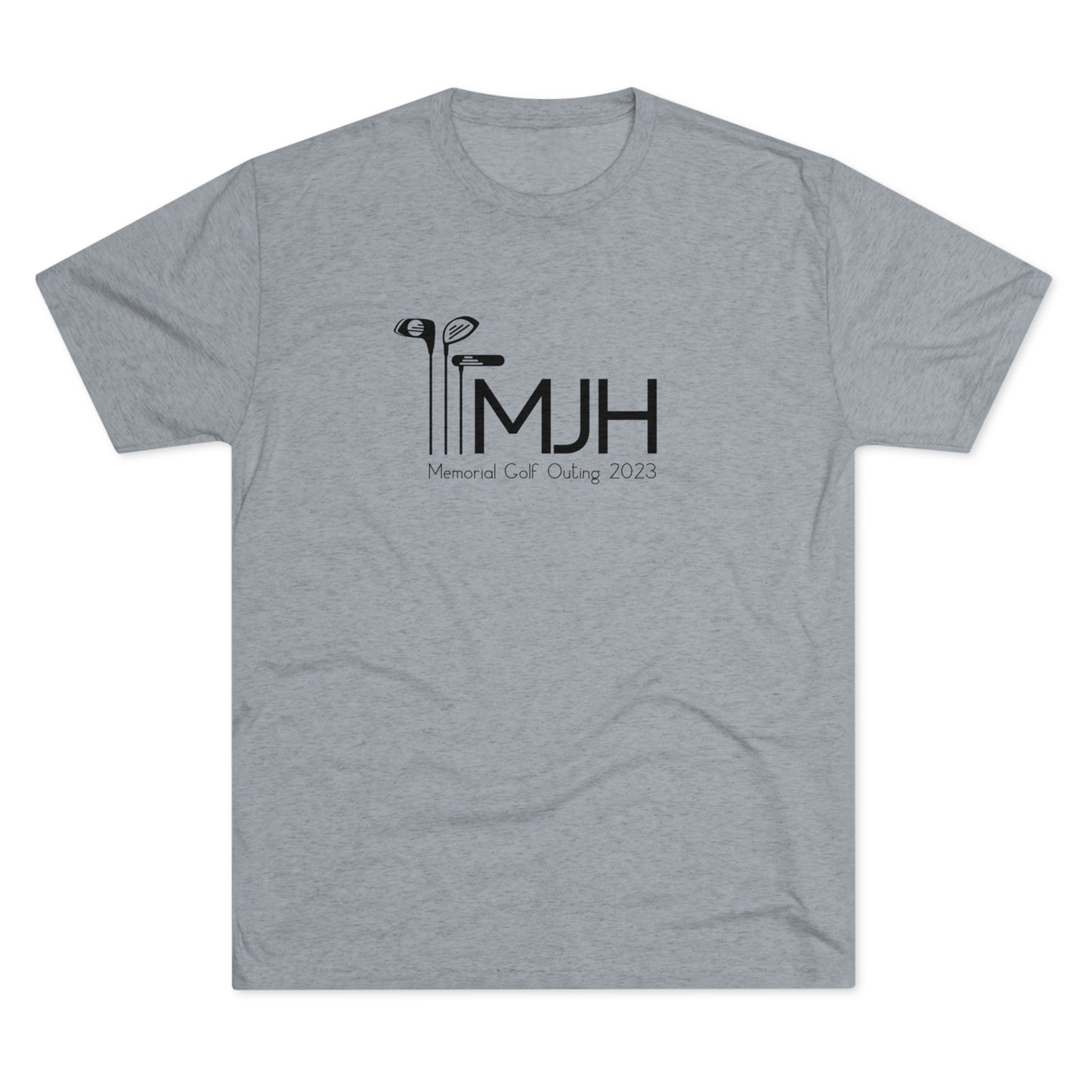 MJH Golf Clubs Unisex Tri-blend T-shirt