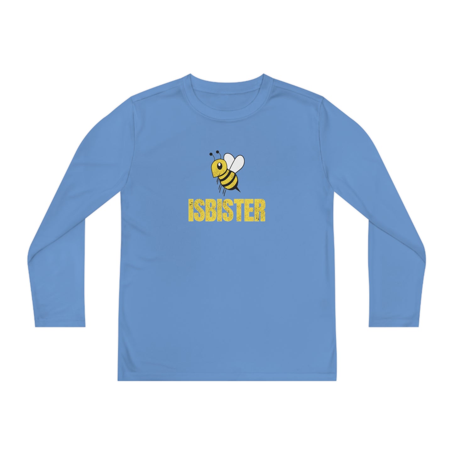 Isbister Honeycomb Bee Youth Dri-fit Long Sleeve Tee