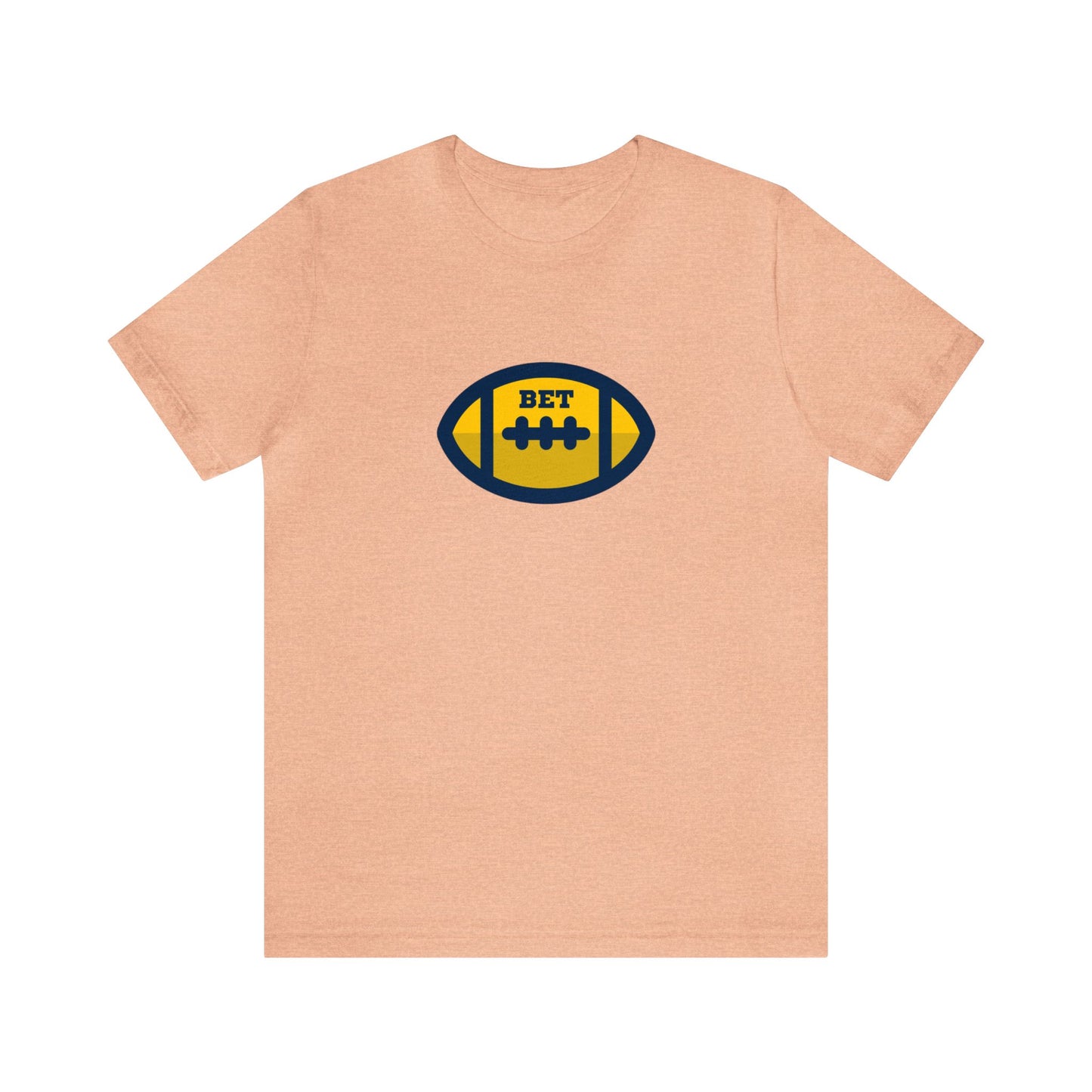 Bet - Cute Football Unisex Adult T-shirt
