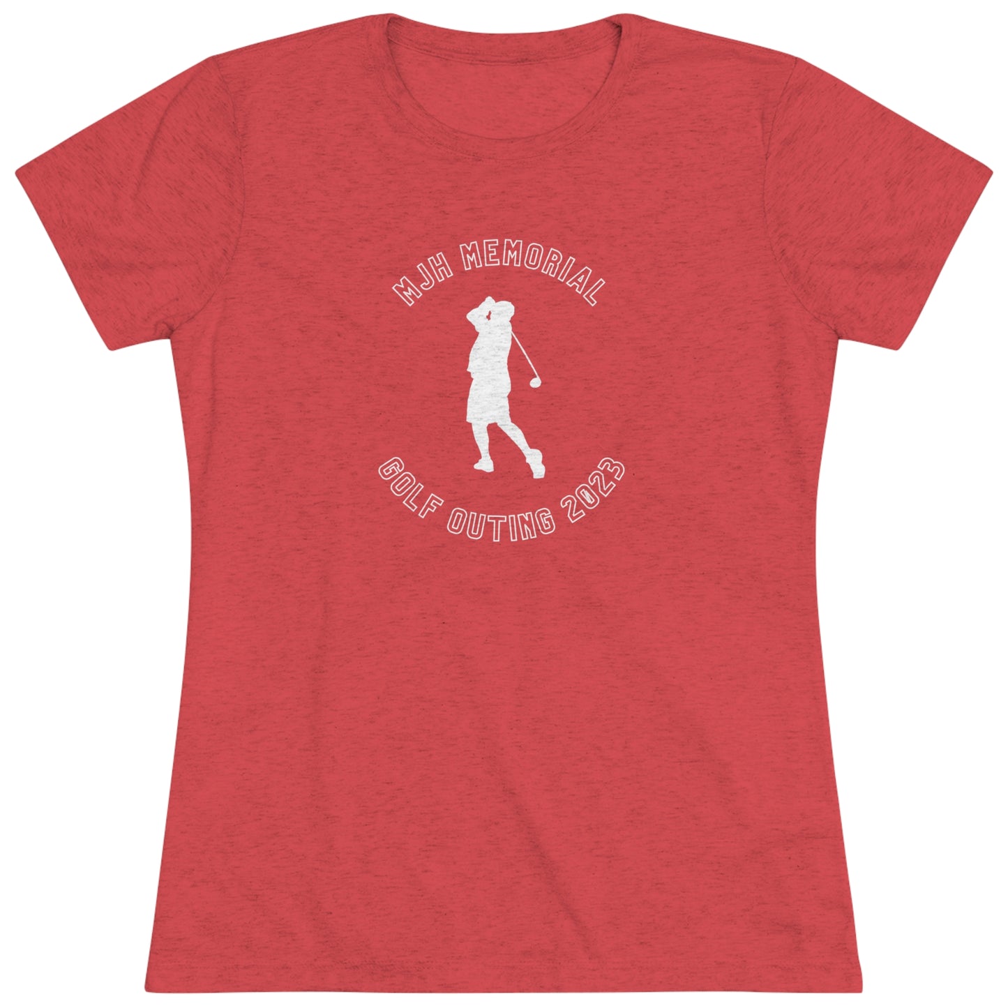MJH Classic Backswing Hollow Women's Tri-blend T-shirt