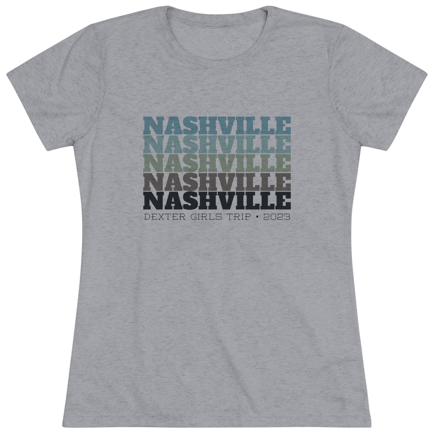 Nashville 5x Alpha Women's Tri-blend T-shirt