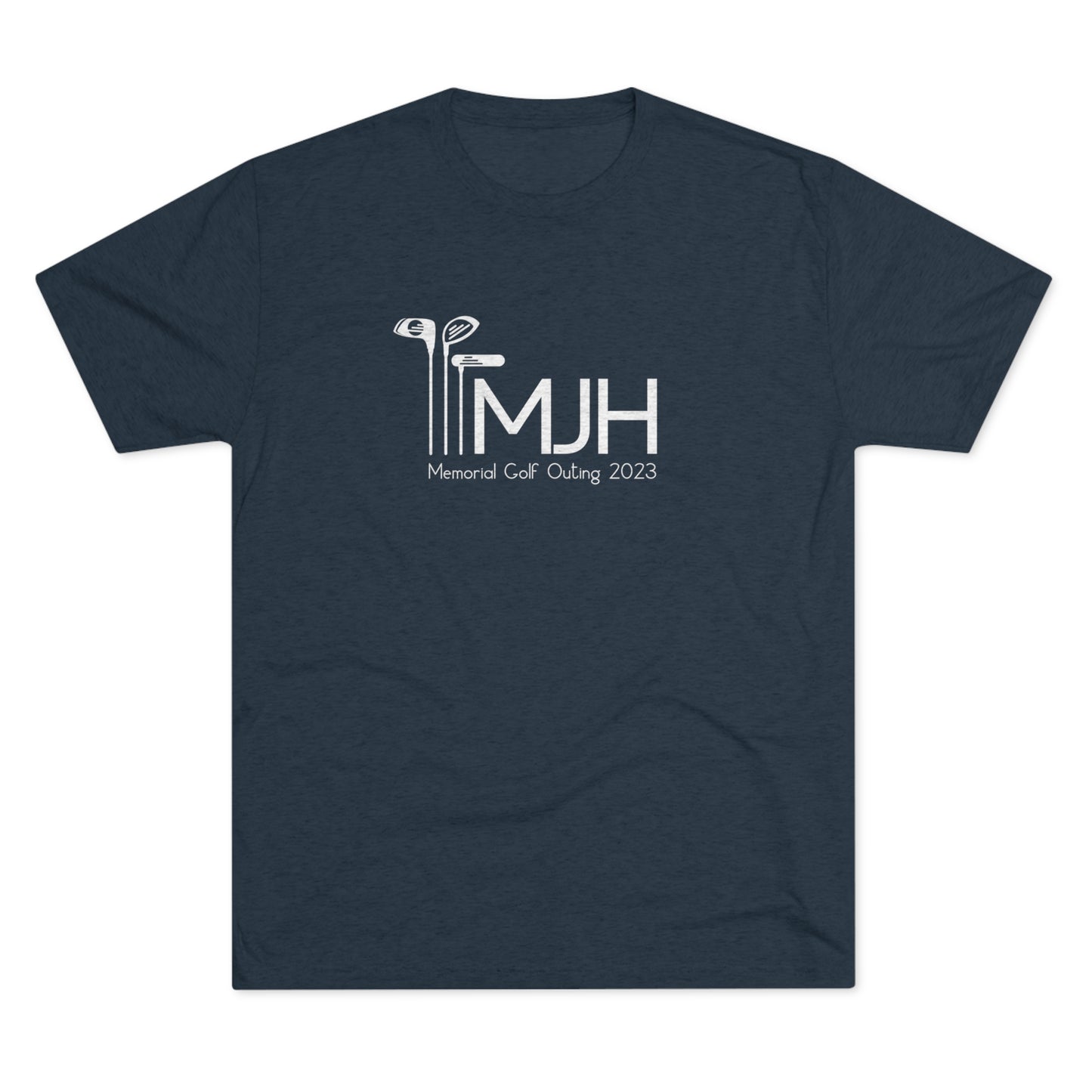 MJH Golf Clubs Unisex Tri-blend T-shirt