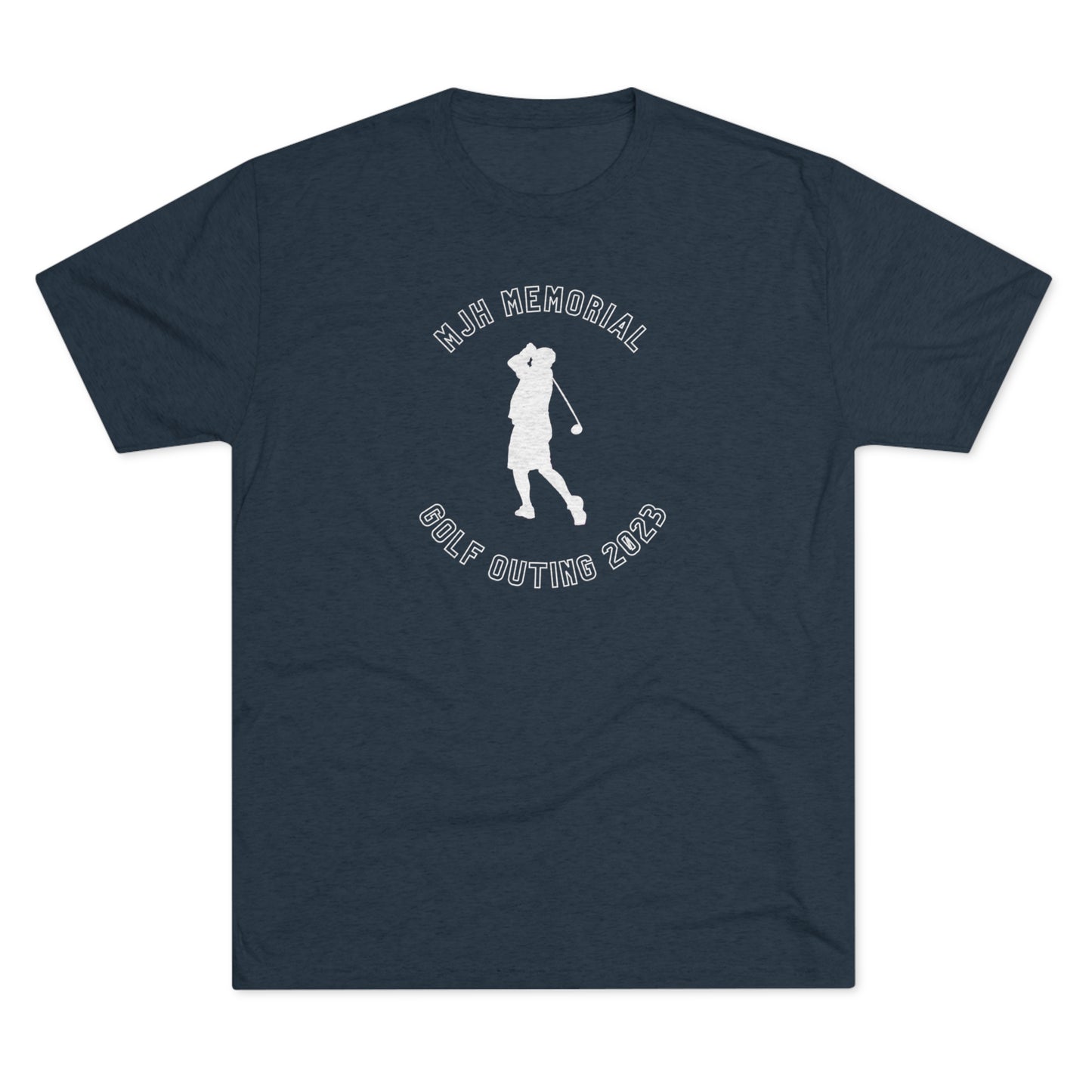 MJH Classic Backswing Hollow Unisex Tri-blend T-shirt