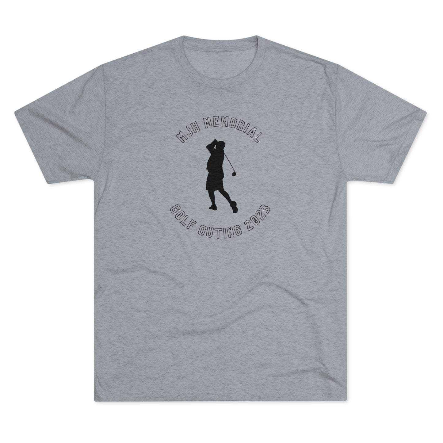 MJH Classic Backswing Hollow Unisex Tri-blend T-shirt