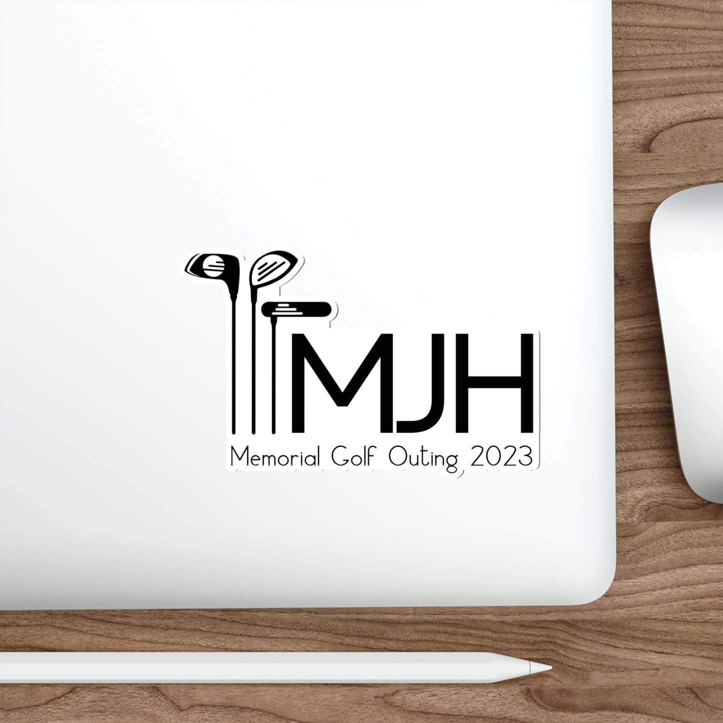 MJH Golf Clubs Die-Cut Stickers
