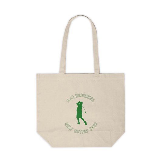 MJH Classic Backswing Hollow Canvas Shopping Tote