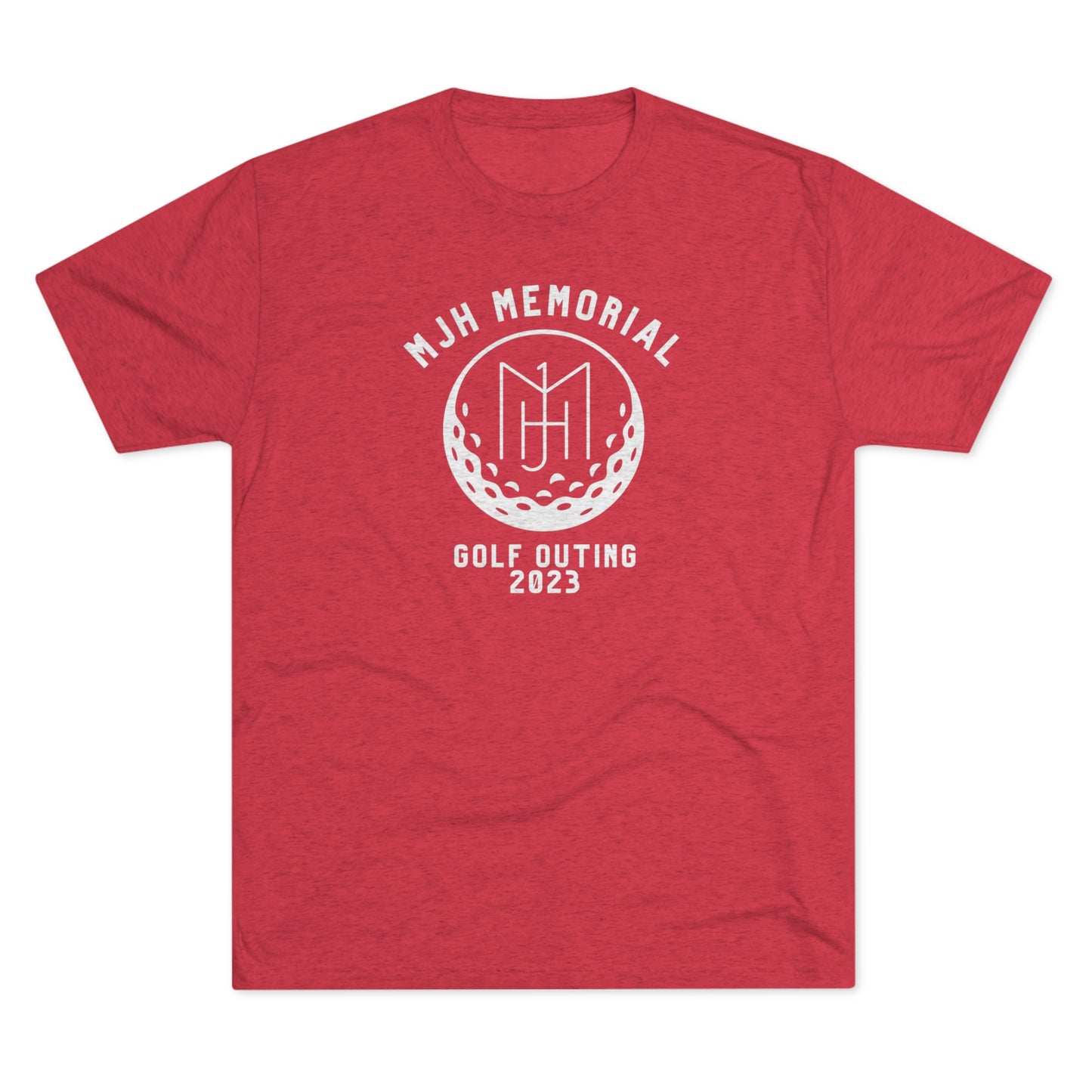 MJH Golf Logo Unisex Tri-blend T-shirt
