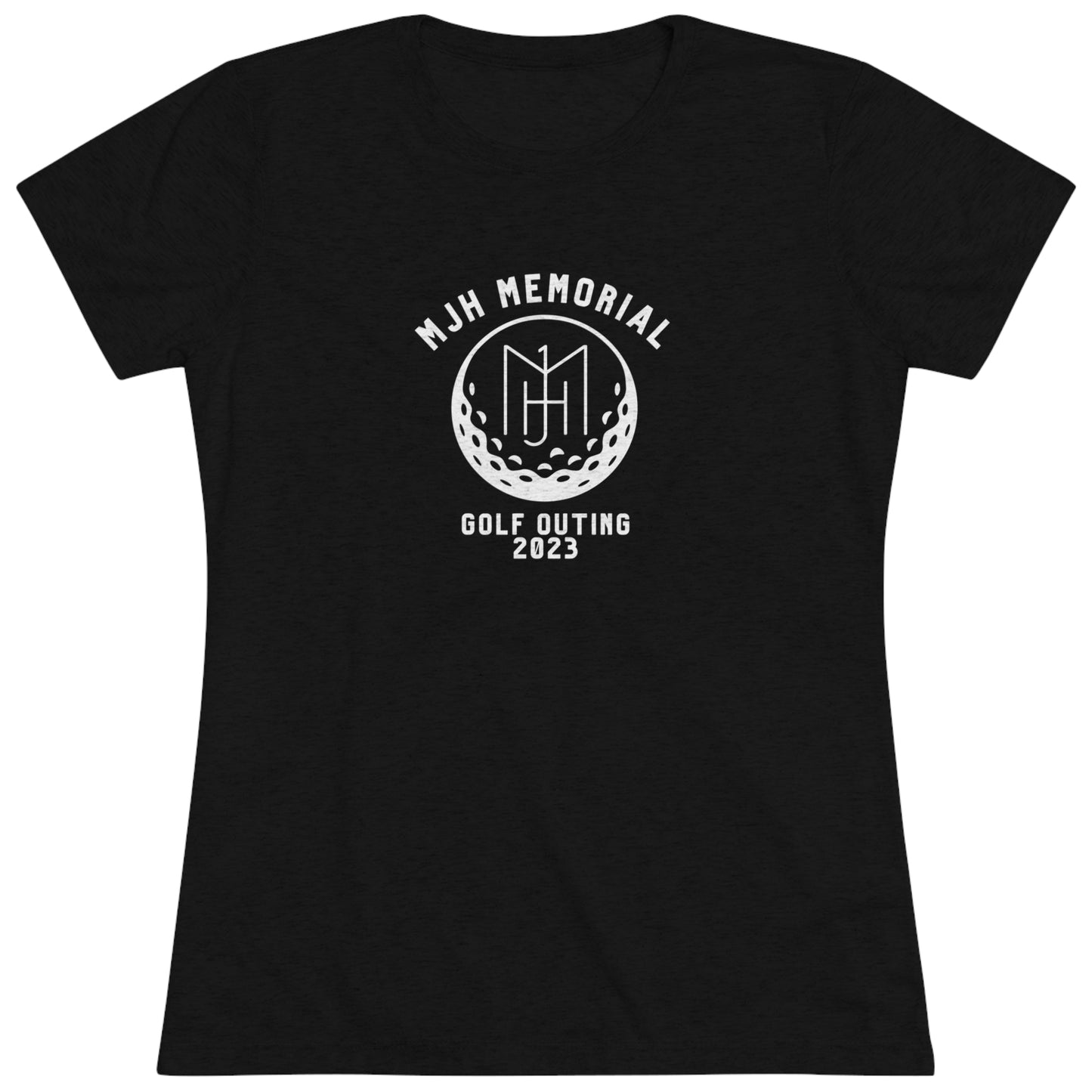 MJH Golf Logo Women's Tri-blend T-shirt