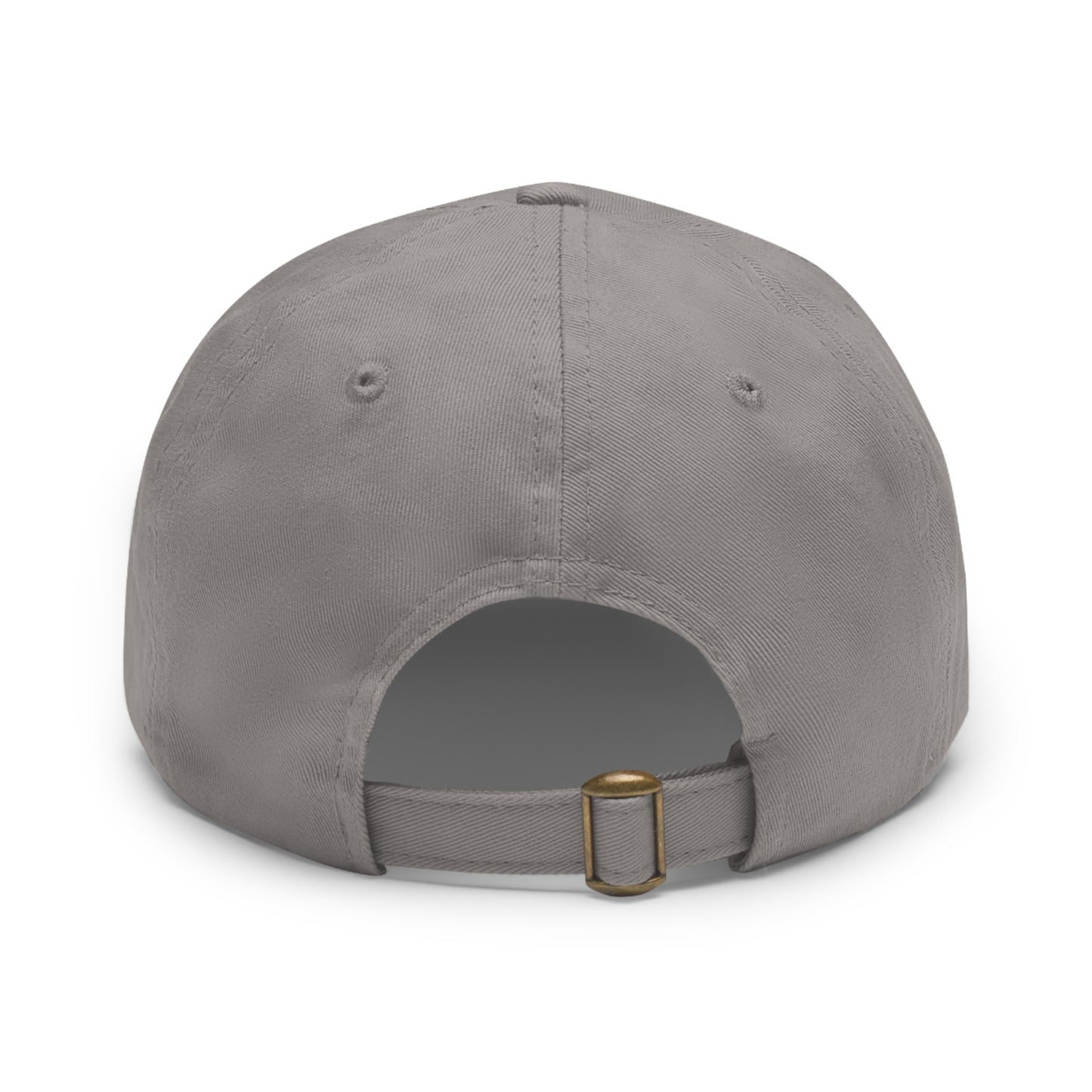 MJH Golf Shield Logo Dad Hat with Leather Patch (Round)