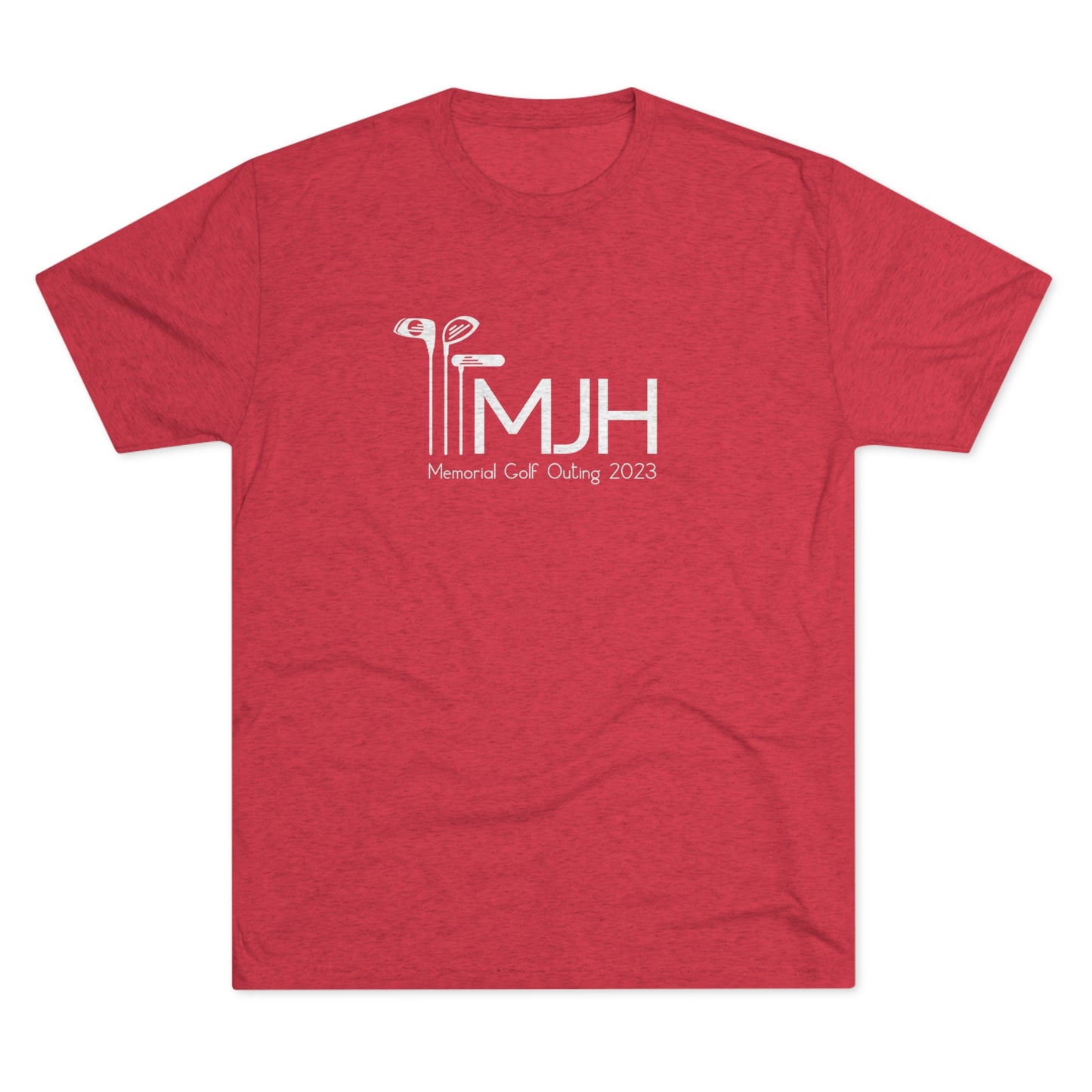 MJH Golf Clubs Unisex Tri-blend T-shirt