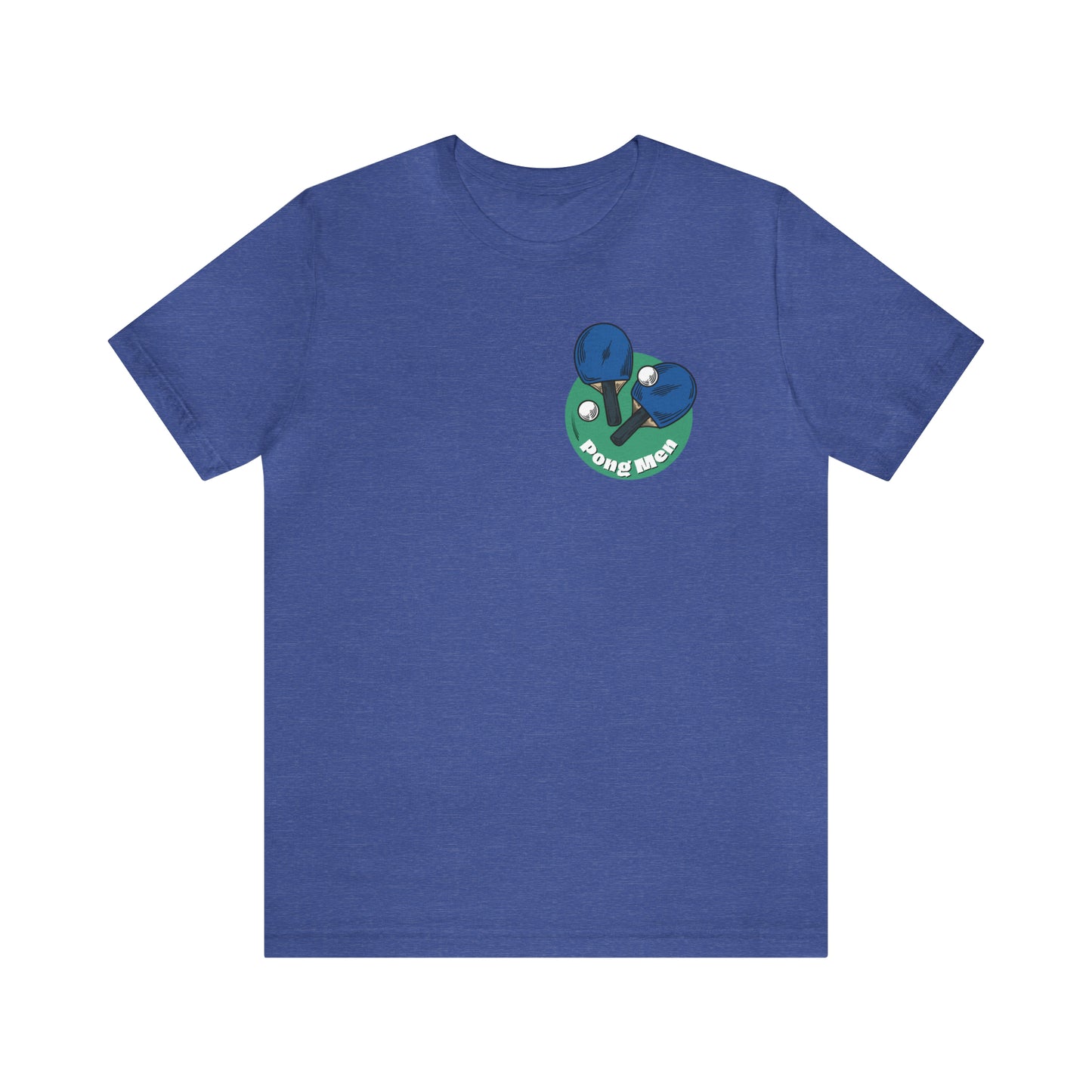 Pong Men + Skinny Farm Ping Pong (Front + Back) Unisex T-shirt