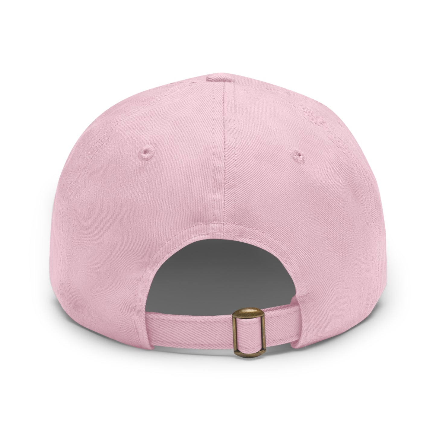 MJH Golf Shield Logo Dad Hat with Leather Patch (Round)