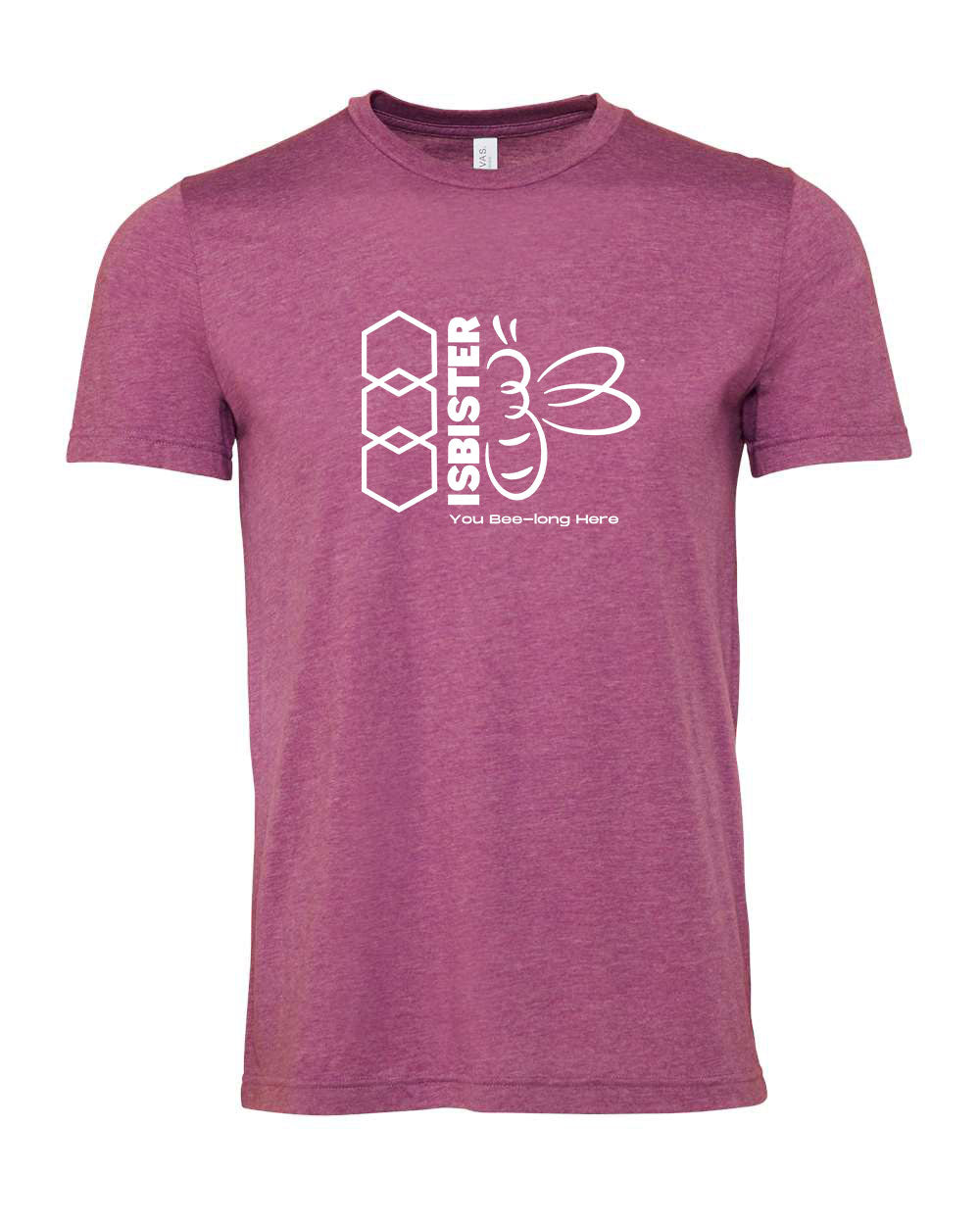 Isbister Bee-Long Here 2025 Adult T-Shirt Bella+Canvas 3001CVC