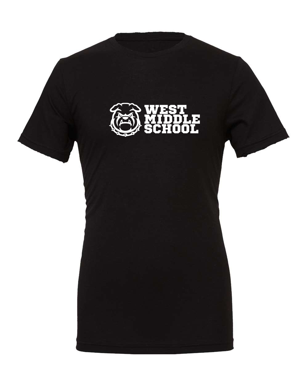 West Bulldog Adult T-Shirt Bella+Canvas 3001CVC