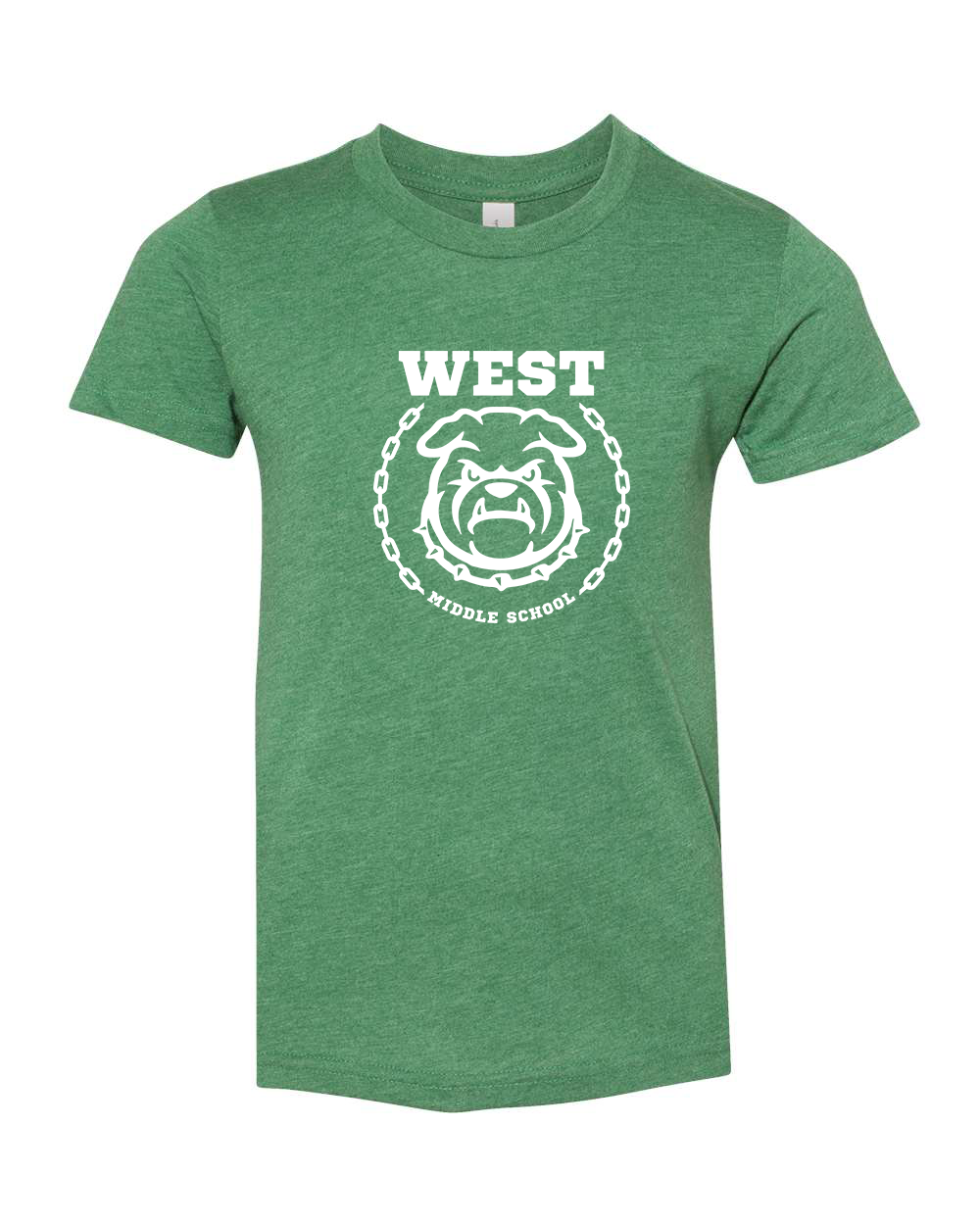 West Emblem Youth T-Shirt Bella +Canvas 3001YCVC
