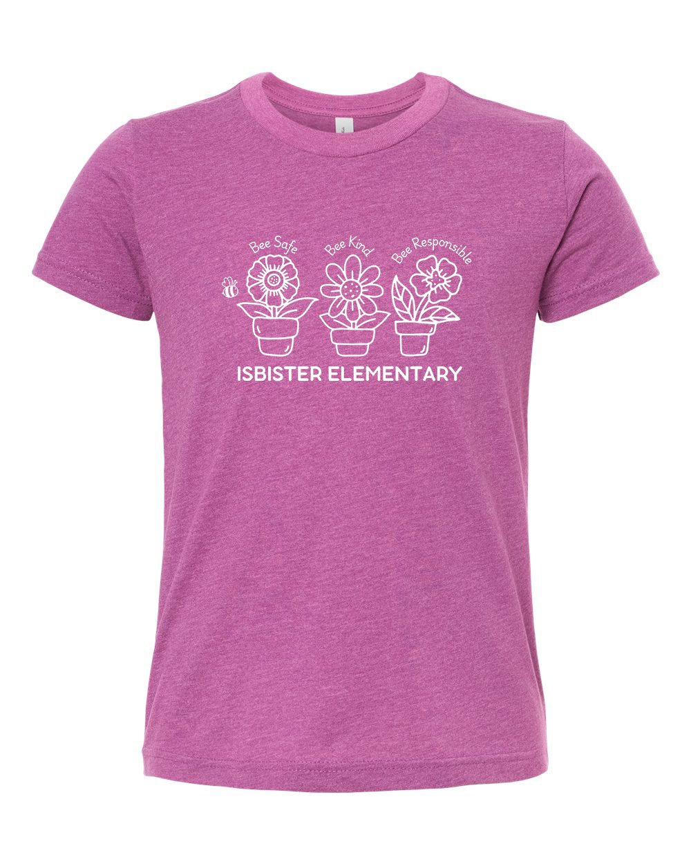 Isbister Motto 2025 Youth T-Shirt Bella +Canvas 3001YCVC