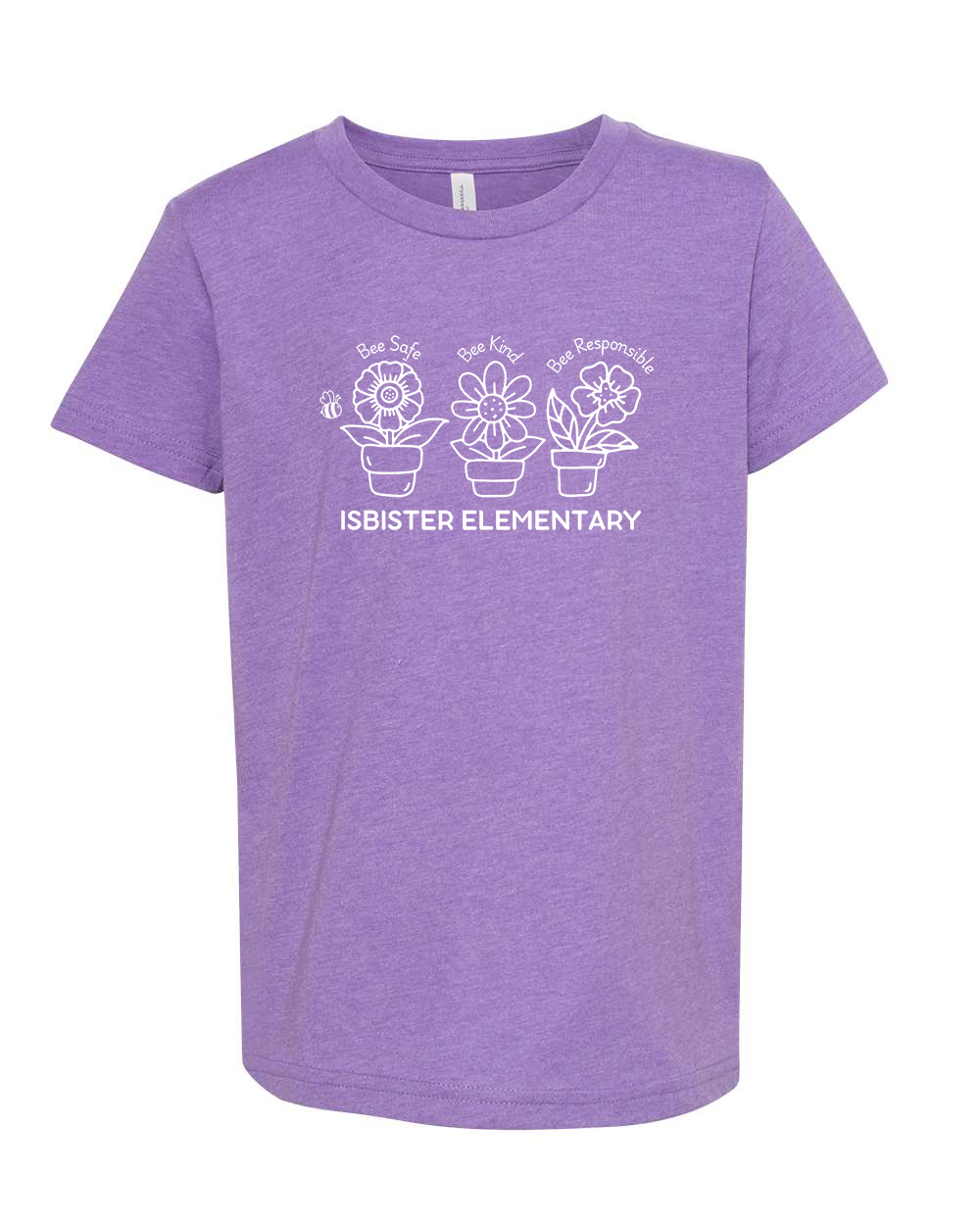 Isbister Motto 2025 Youth T-Shirt Bella +Canvas 3001YCVC
