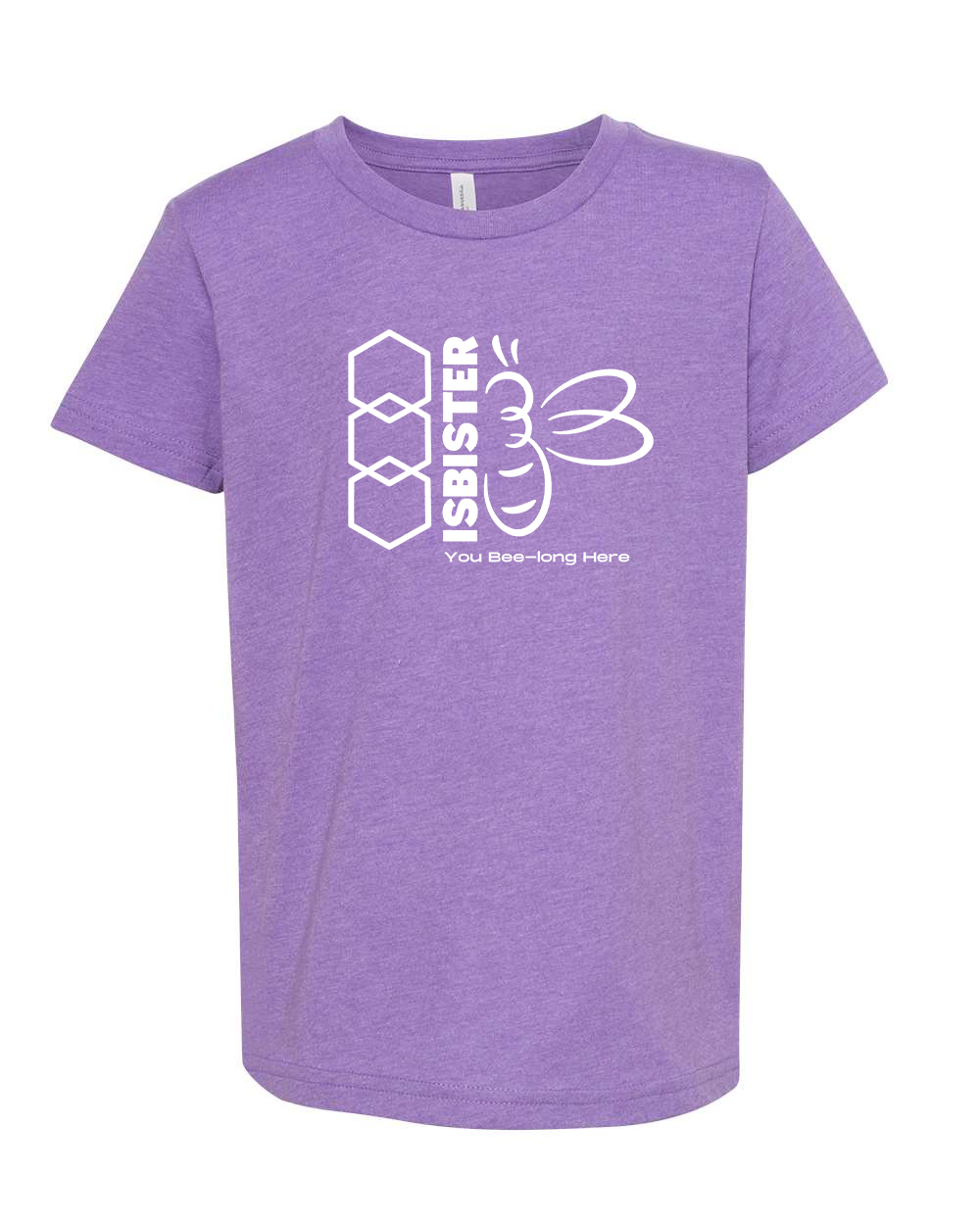Isbister Bee-Long Here 2025 Youth T-Shirt Bella +Canvas 3001YCVC