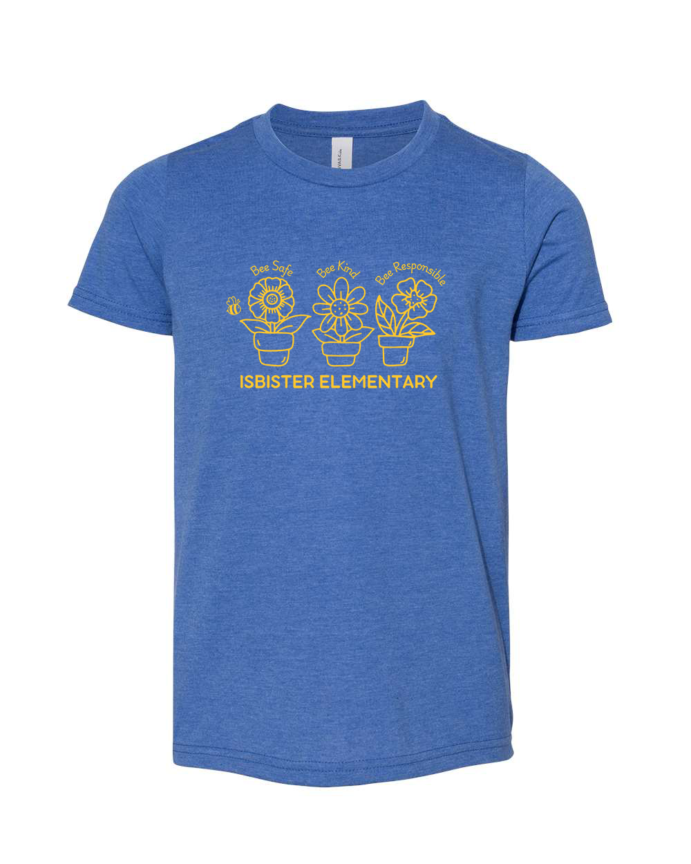 Isbister Motto 2025 Youth T-Shirt Bella +Canvas 3001YCVC