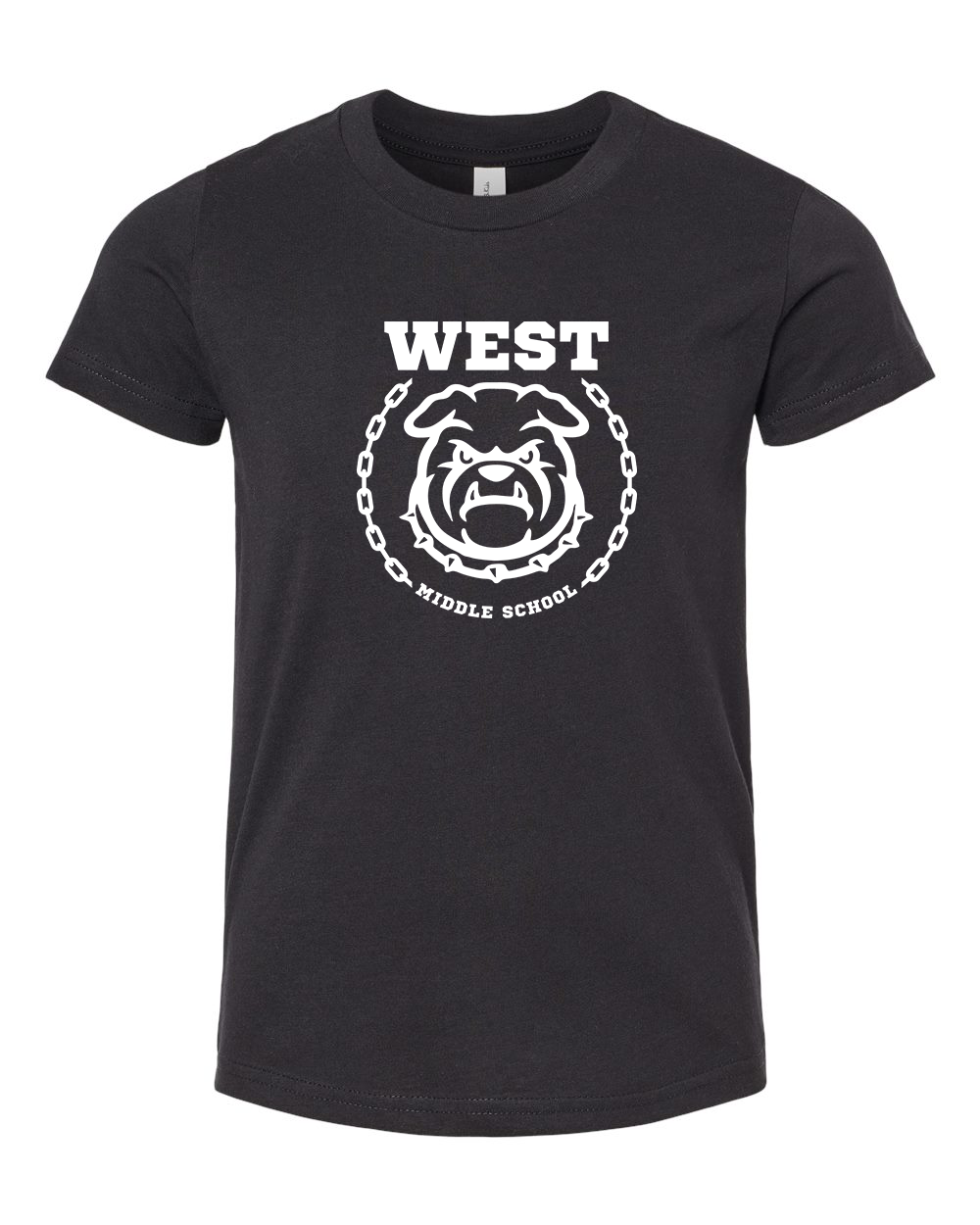 West Emblem Youth T-Shirt Bella +Canvas 3001YCVC