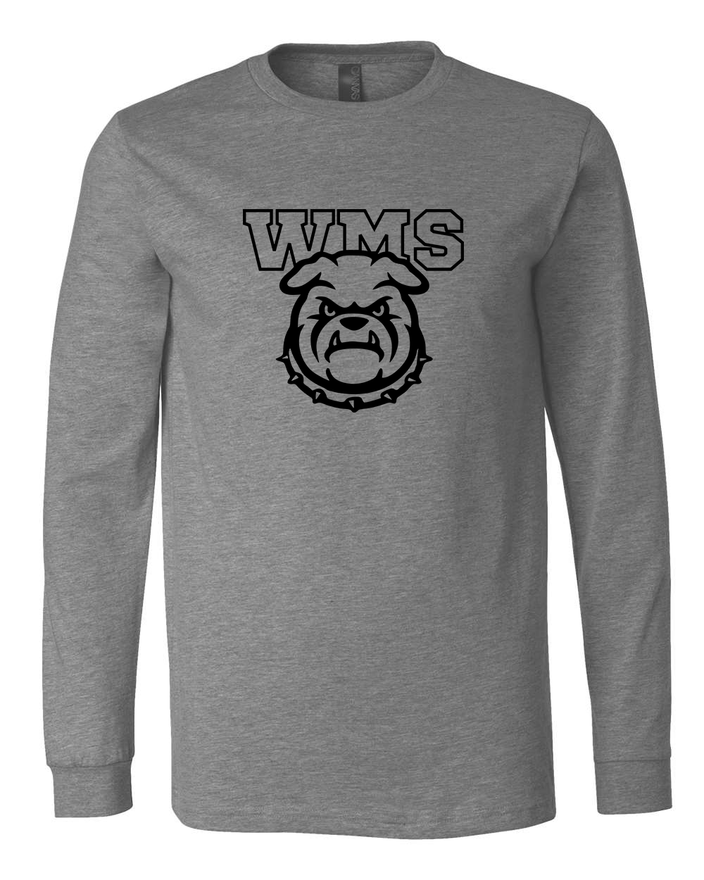 West WMS Adult Long Sleeve Bella+Canvas 3501CVC