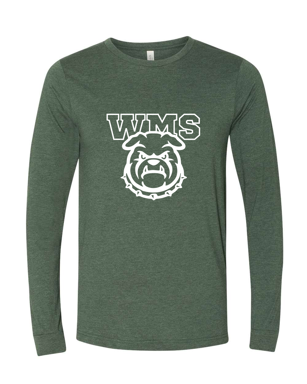 West WMS Adult Long Sleeve Bella+Canvas 3501CVC