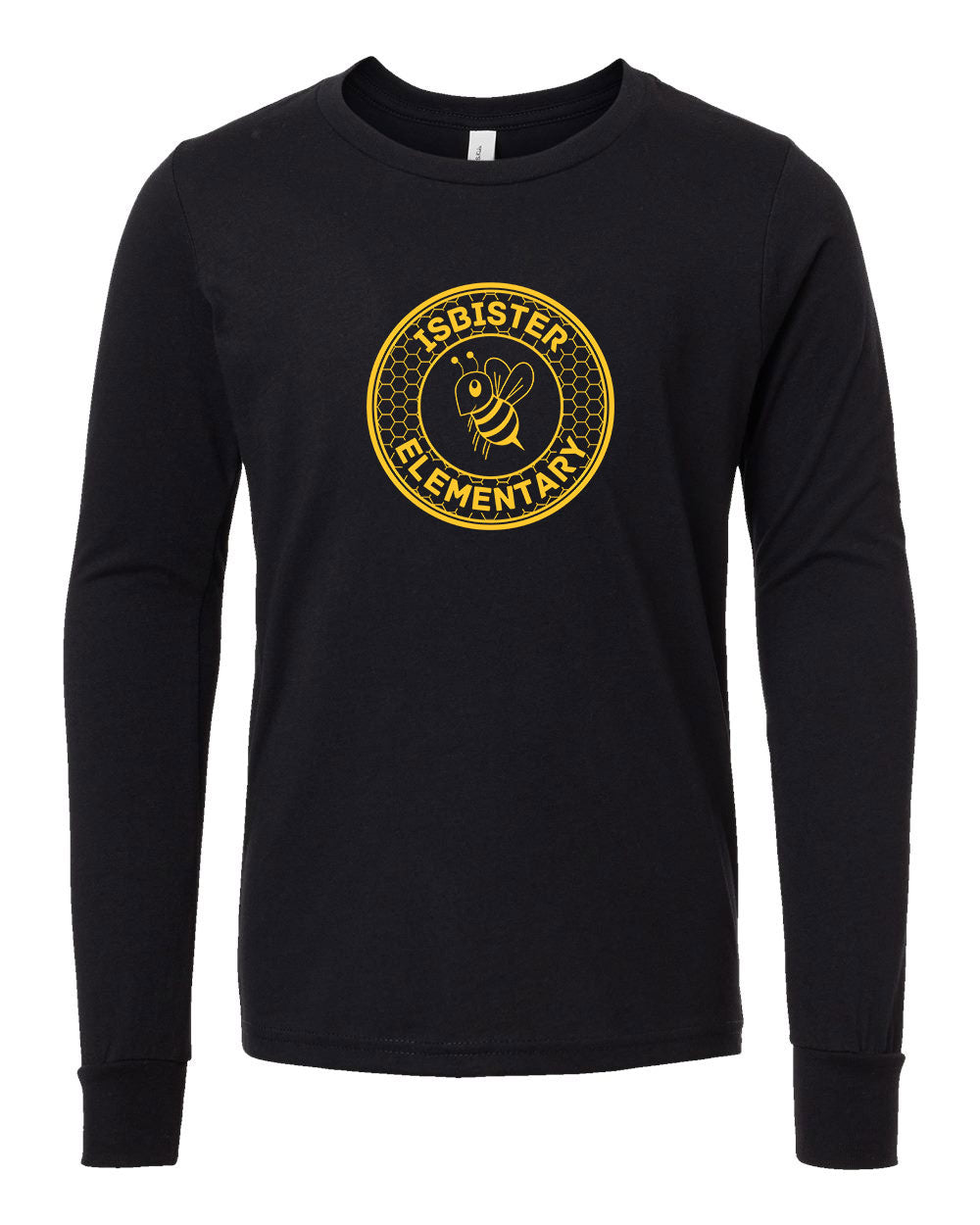 Isbister Emblem 2025 Youth Long Sleeve Bella+Canvas 3501YCVC