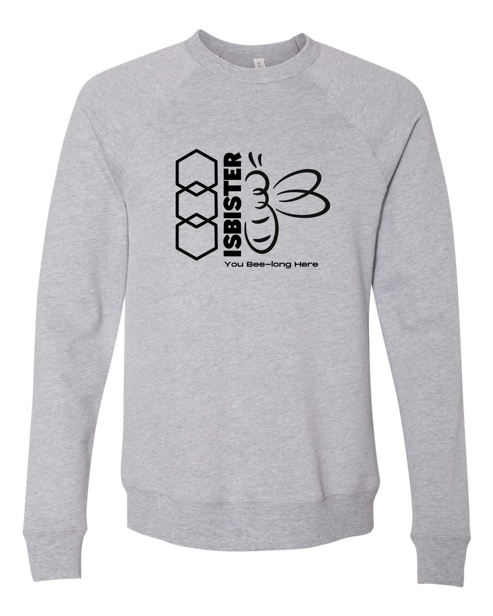 Isbister Bee-Long Here 2025 Adult Crewneck Bella+Canvas 3901
