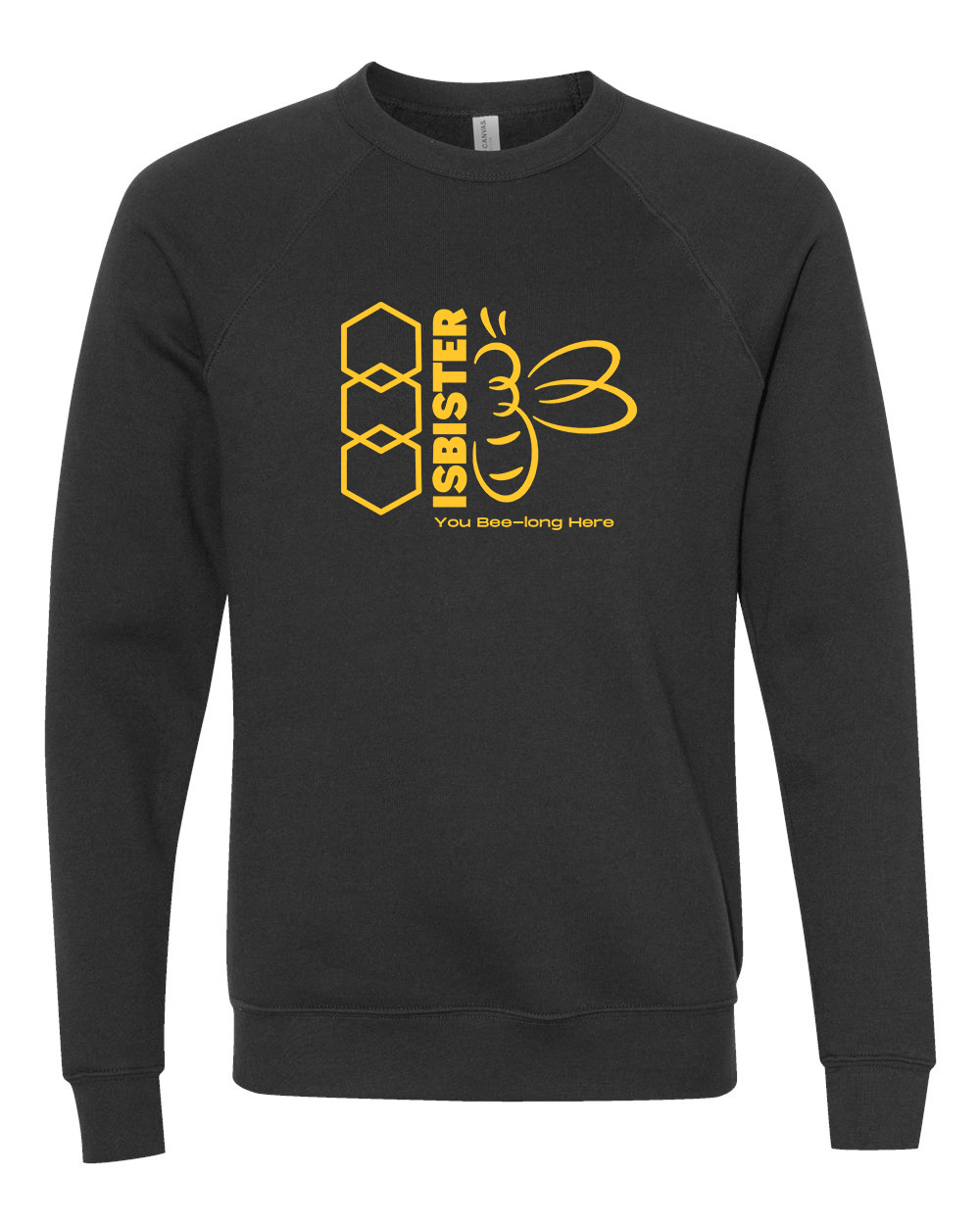 Isbister Bee-Long Here 2025 Adult Crewneck Bella+Canvas 3901