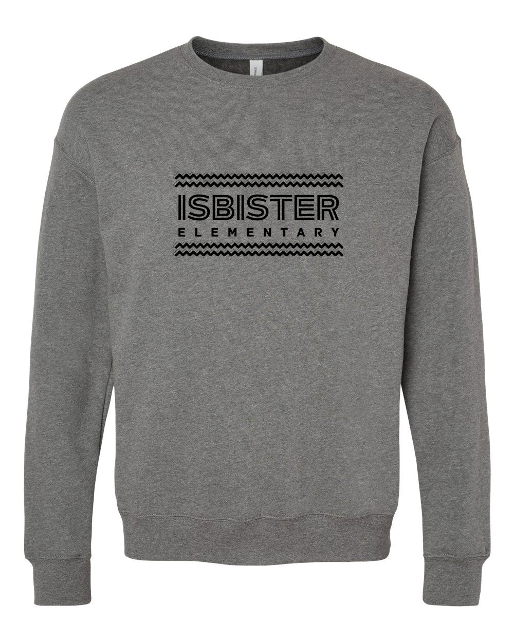 Isbister Retro Adult Crewneck Sweatshirt Bella+Canvas 3945