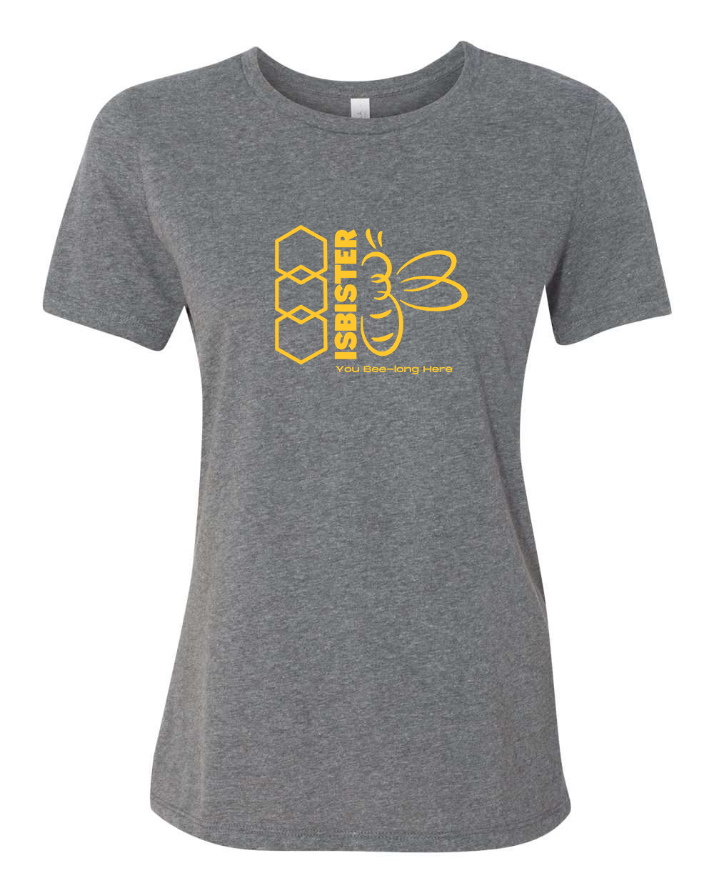 Isbister Bee-Long Here 2025 Women's Adult T-Shirt Bella+Canvas 6400CVC