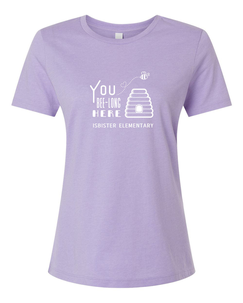 Isbister Bee-Long Here Women's Adult T-Shirt Bella+Canvas 6400CVC